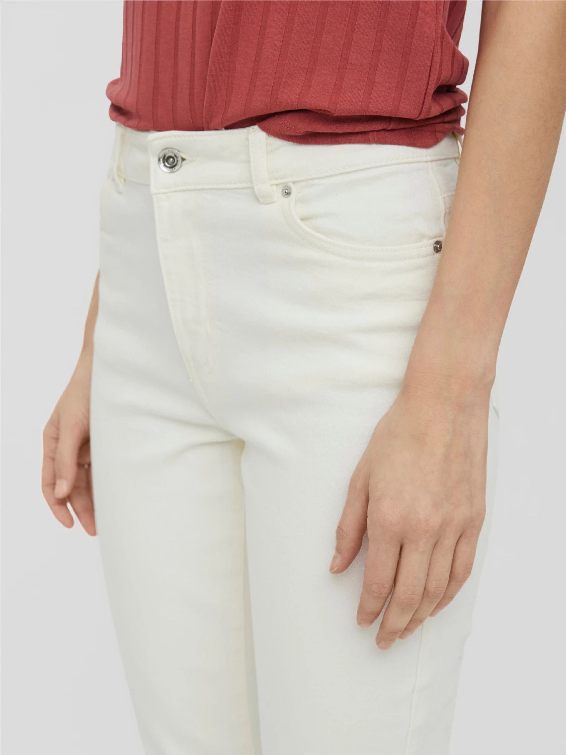 Calça Jeans Senhora Brenda Straight Vero Moda