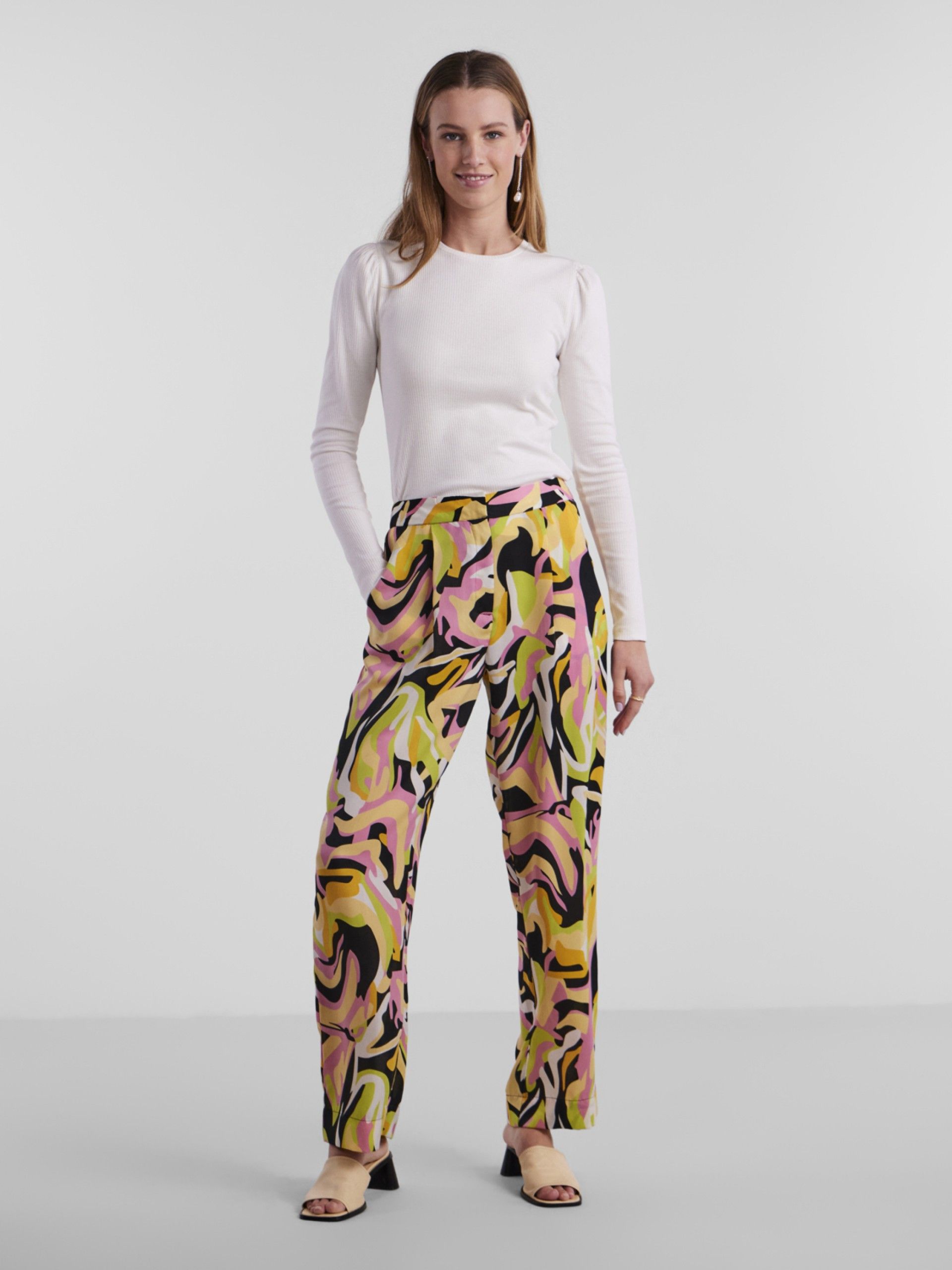 Calça Mulher BARRY Print PIECES