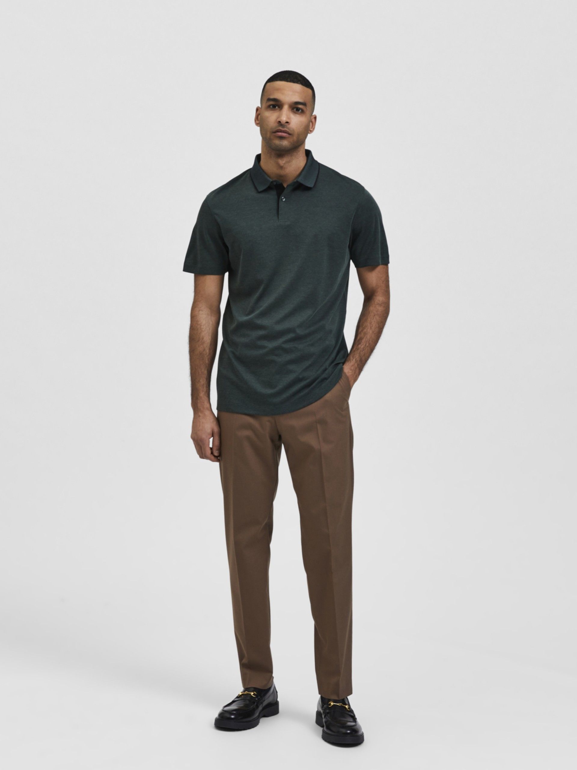 Polo Homem EROY Coolmax ss SELECTED