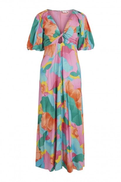 Vestido BESTA V Maxi Multicores VILA