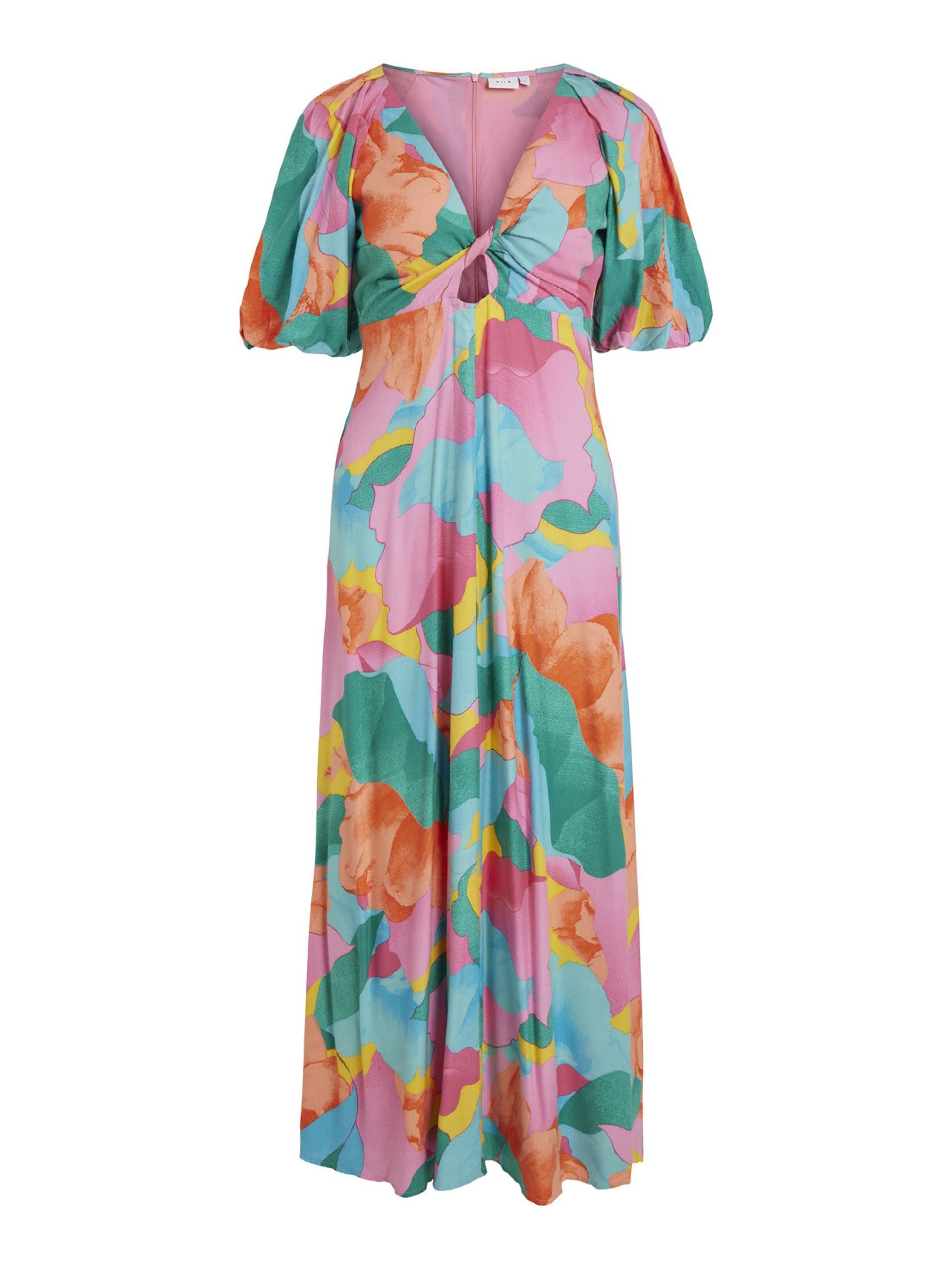 Vestido BESTA V Maxi Multicores VILA