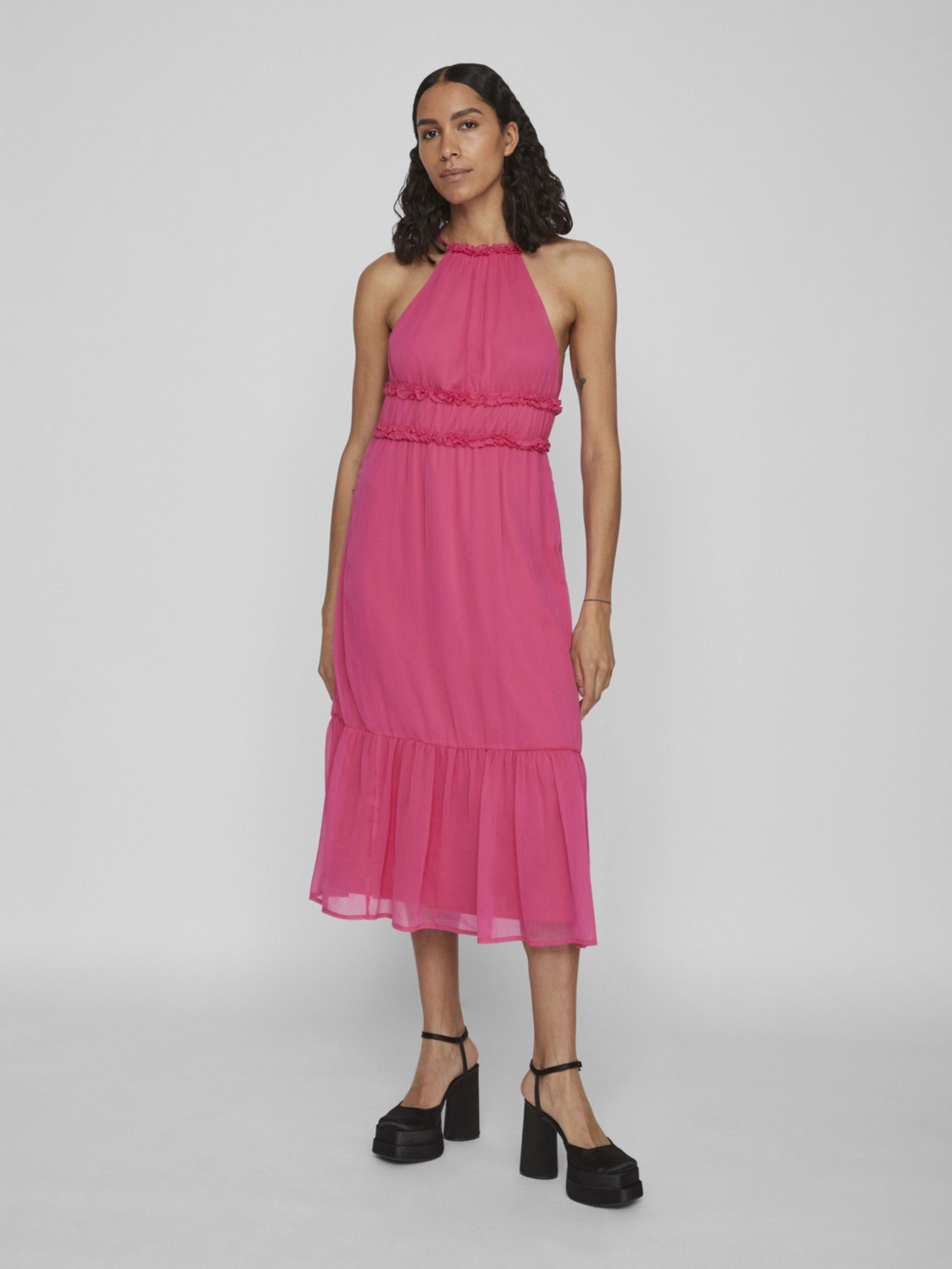 Vestido KATHIE HALTER Midi VILA