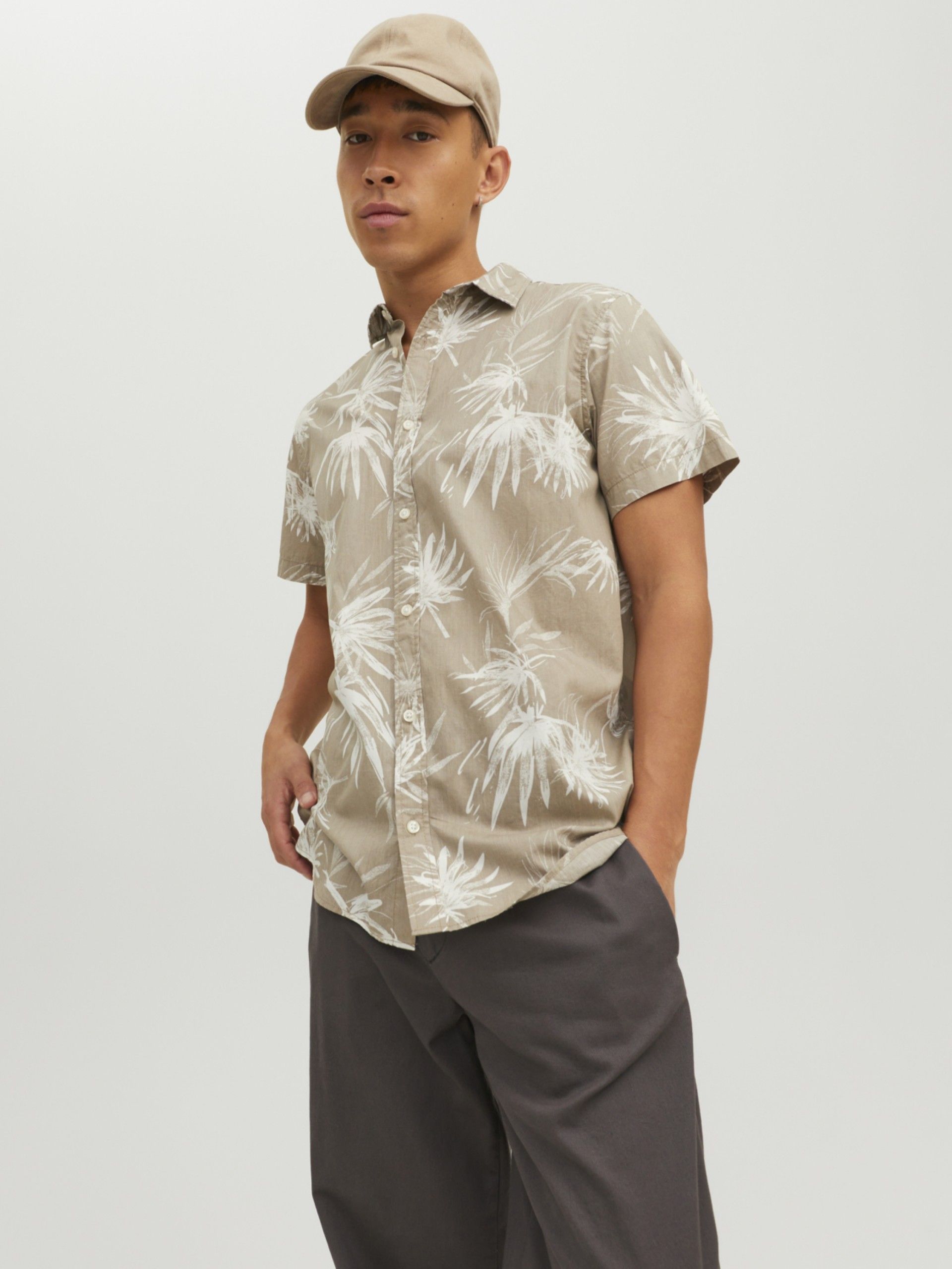 Camisa CRAYON SS Print Jack Jones