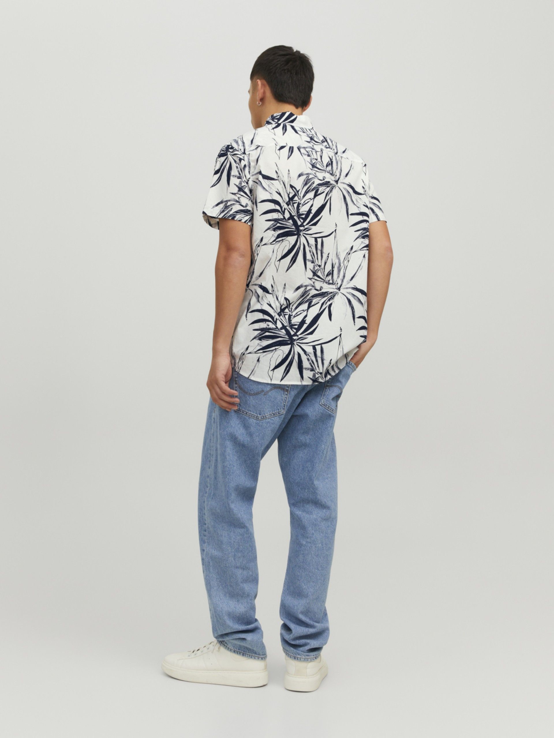 Camisa CRAYON SS Print Jack Jones