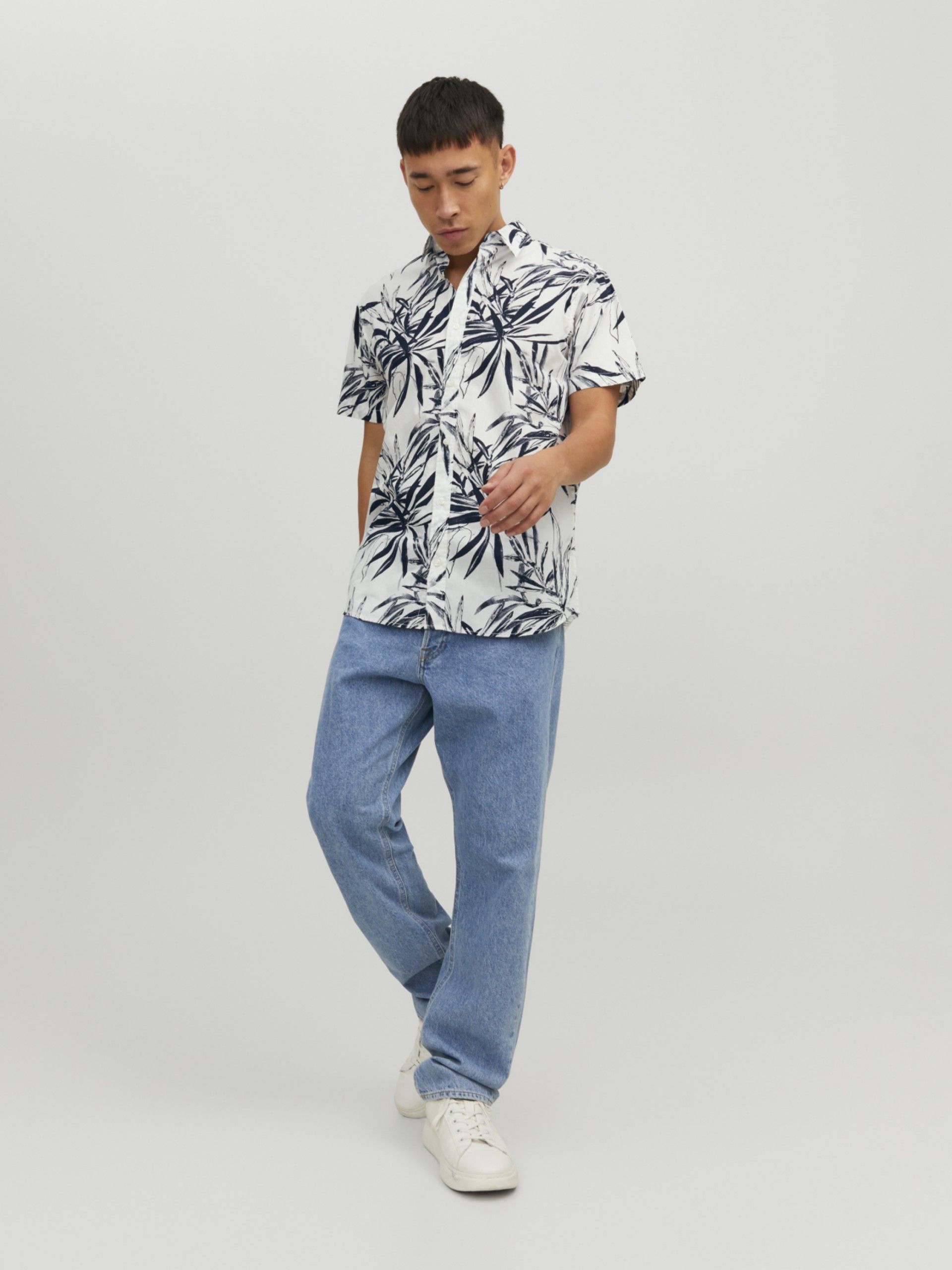 Camisa CRAYON SS Print Jack Jones