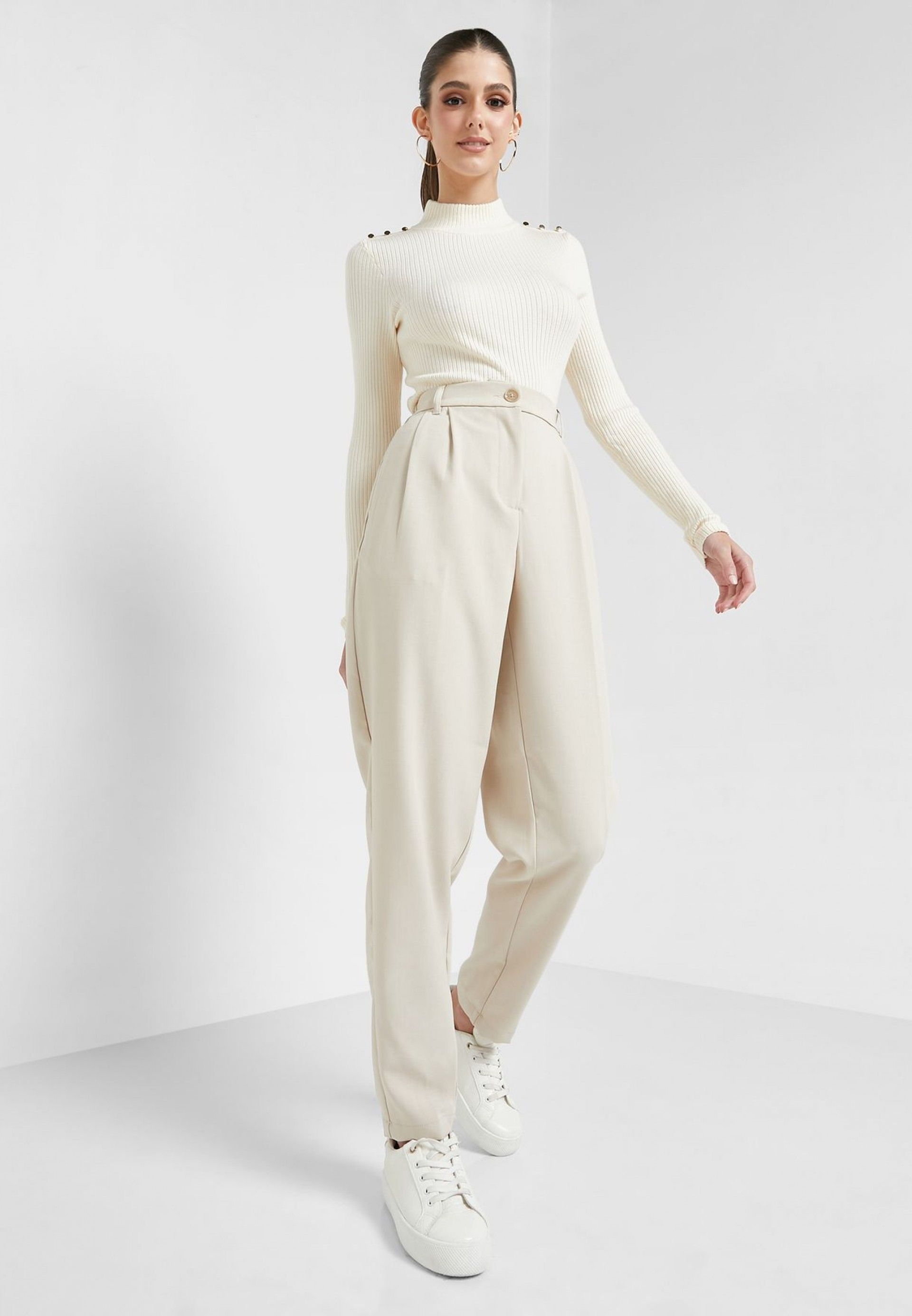 Calça Mulher ADA HR BARREL VERO MODA