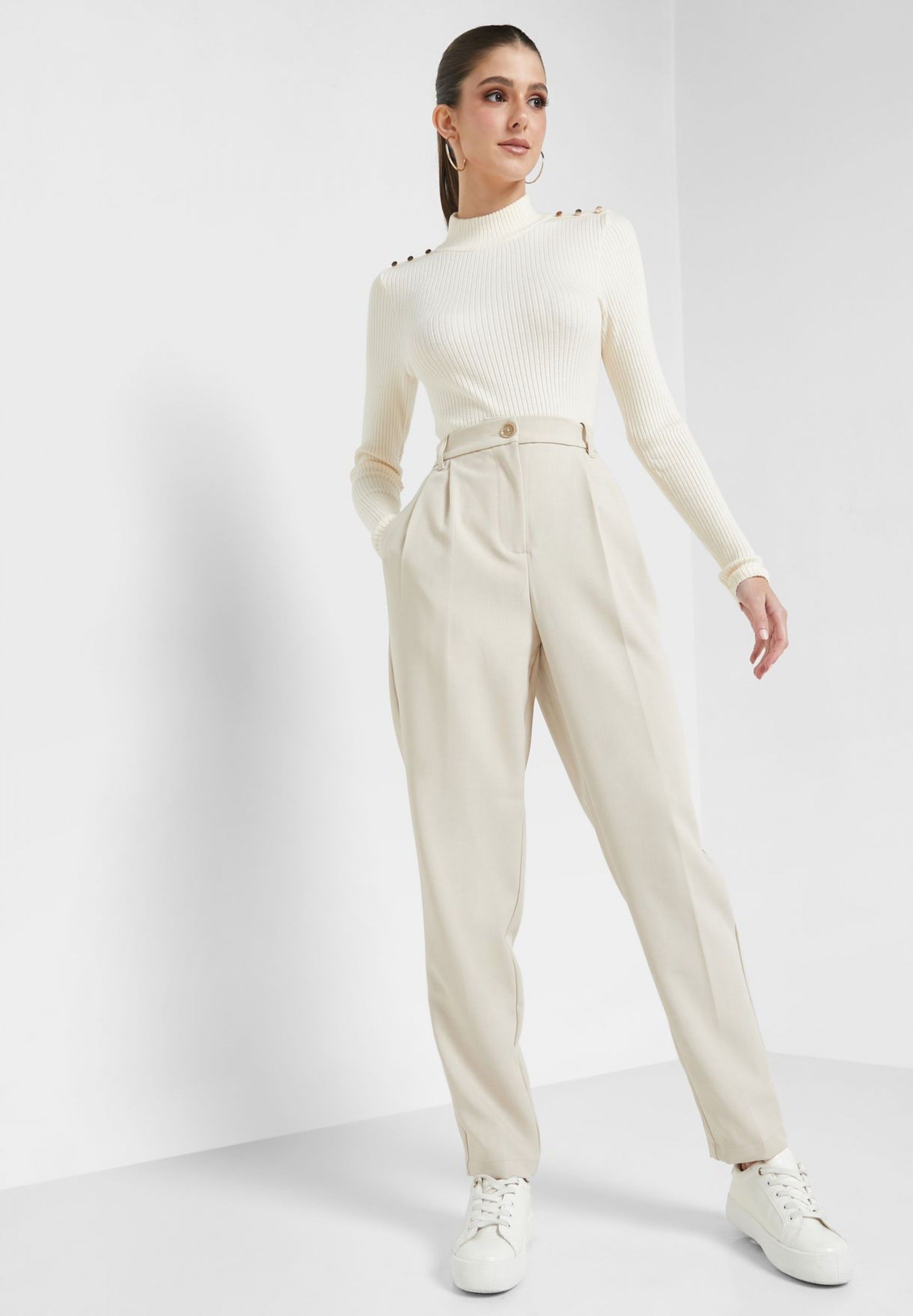 Calça Mulher ADA HR BARREL VERO MODA