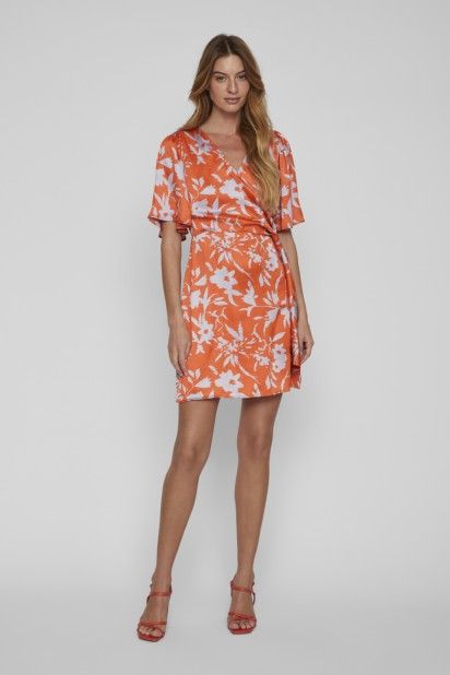 Vestido FLAM V Curto Print VILA