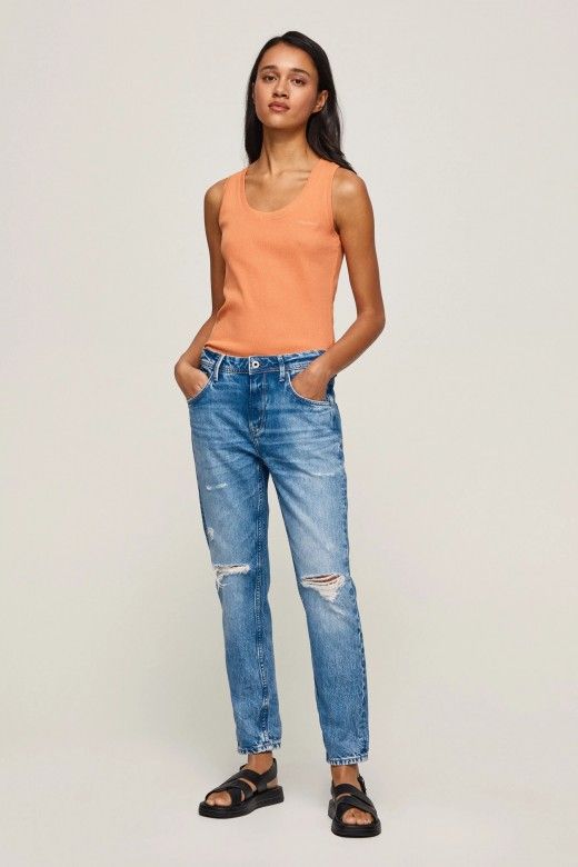 Cala Mulher Jeans VIOLET Pepe Jeans