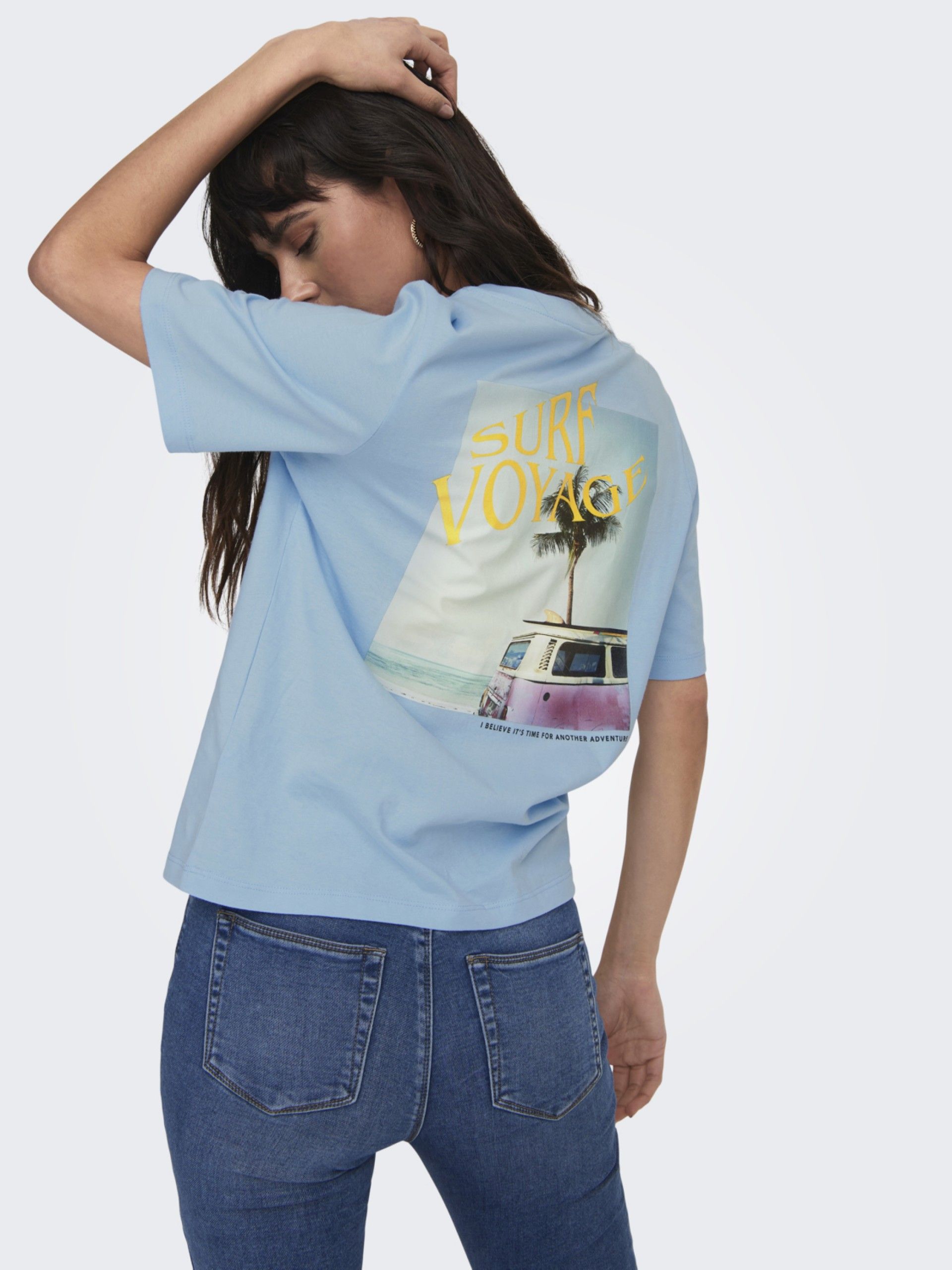 T-Shirt Mulher MEGAN JRS Vacation ONLY