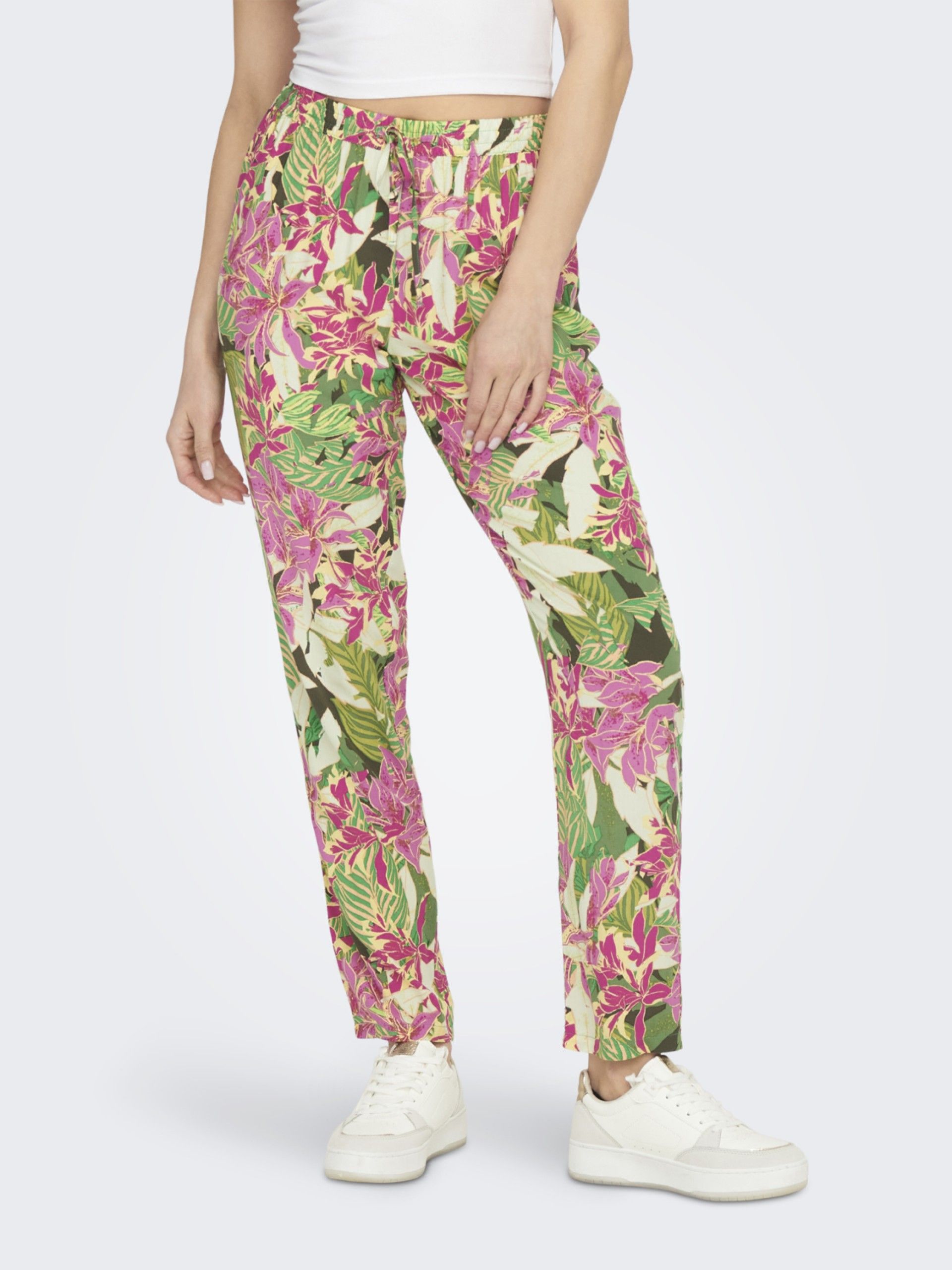 Calça HALLIE Print Tropical ONLY