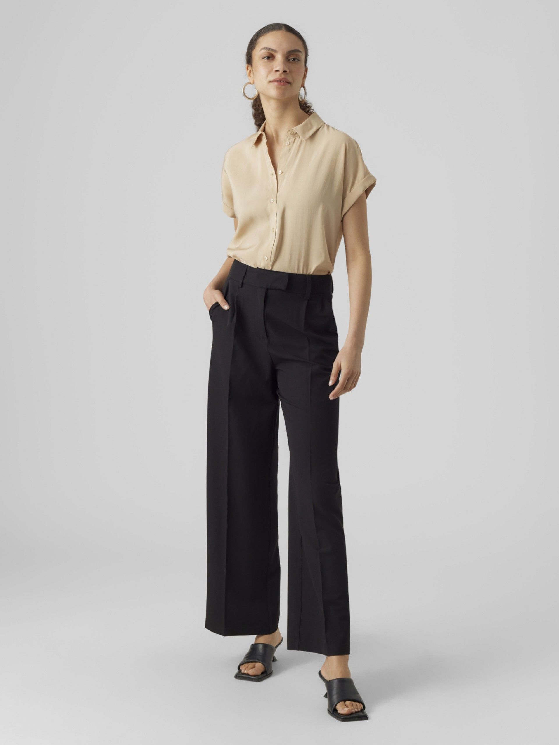 Calça Mulher ZELDA HW Wide VERO MODA