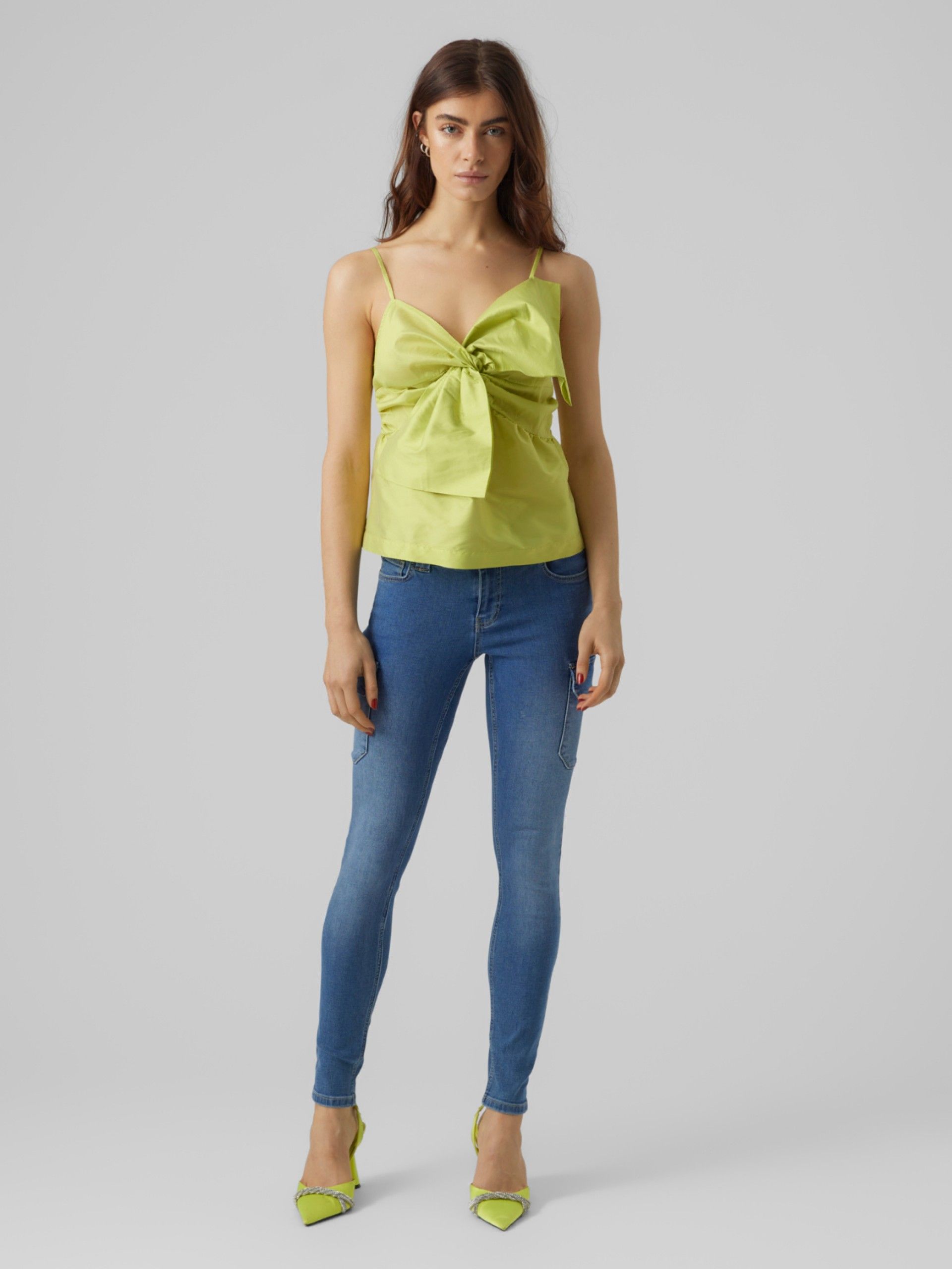 Top HOPE REE Singlet Bow VERO MODA