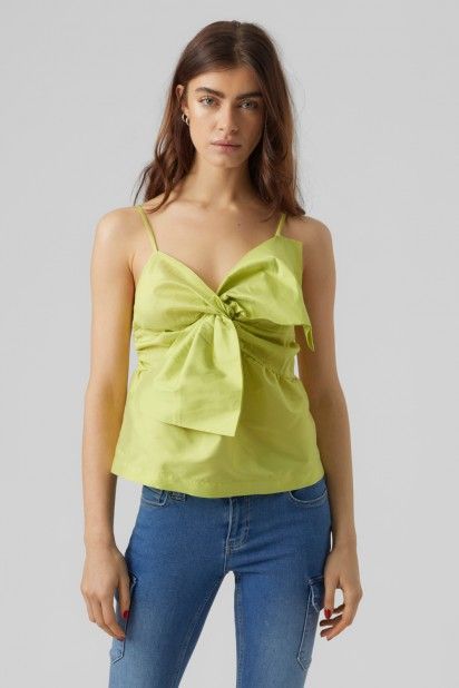 Top HOPE REE Singlet Bow VERO MODA