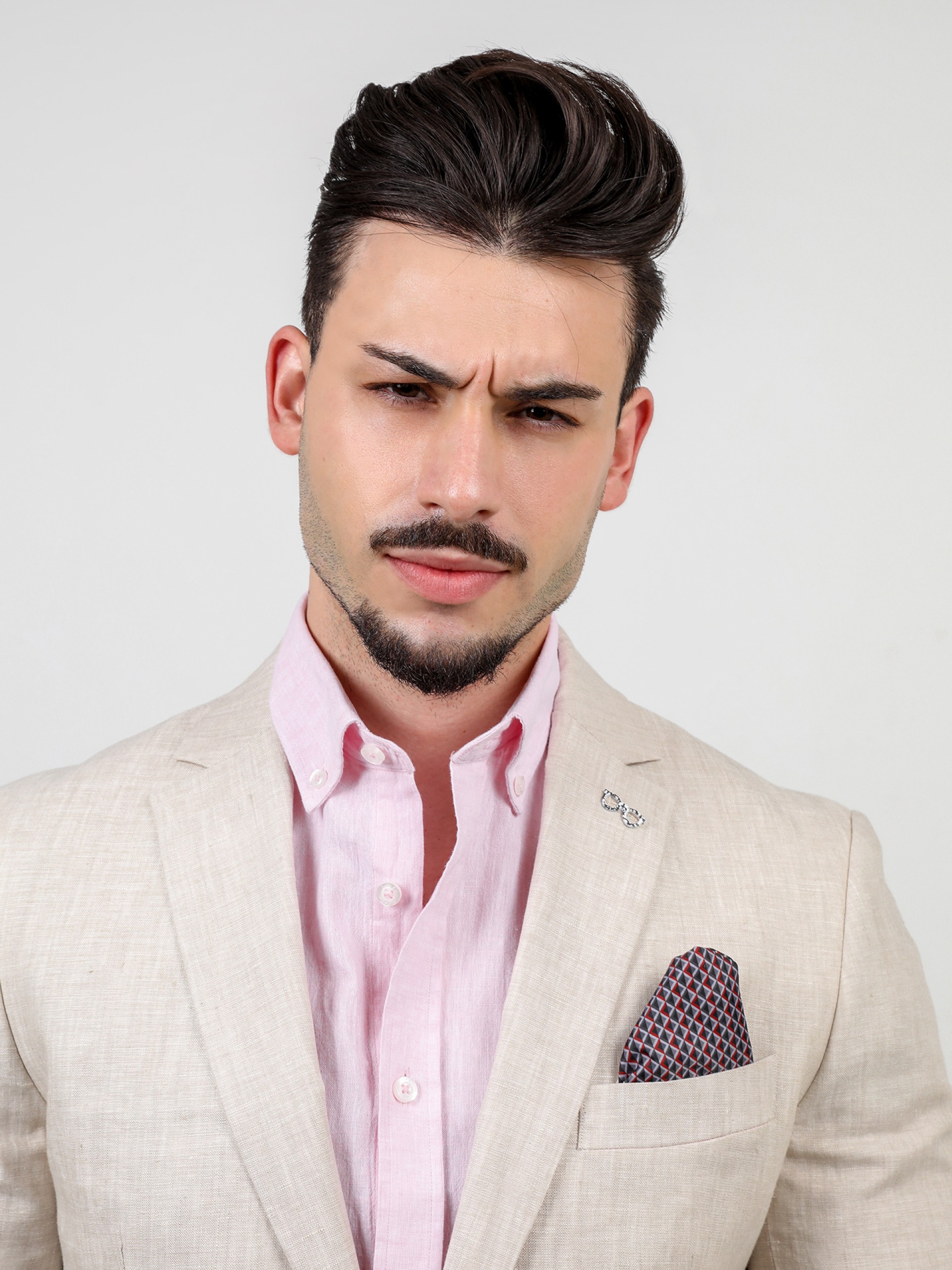 Blazer em Linho Slim Fit