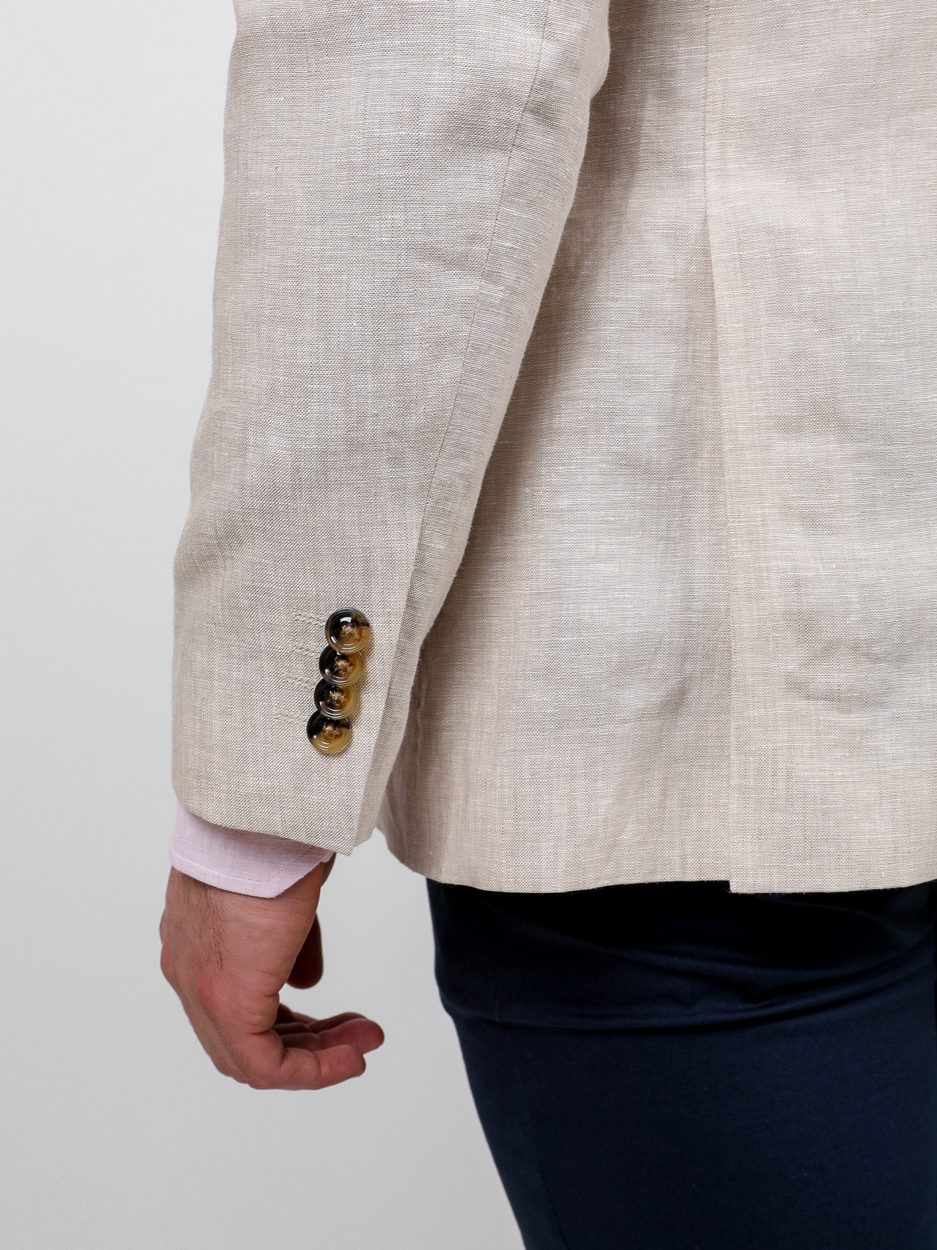Blazer em Linho Slim Fit