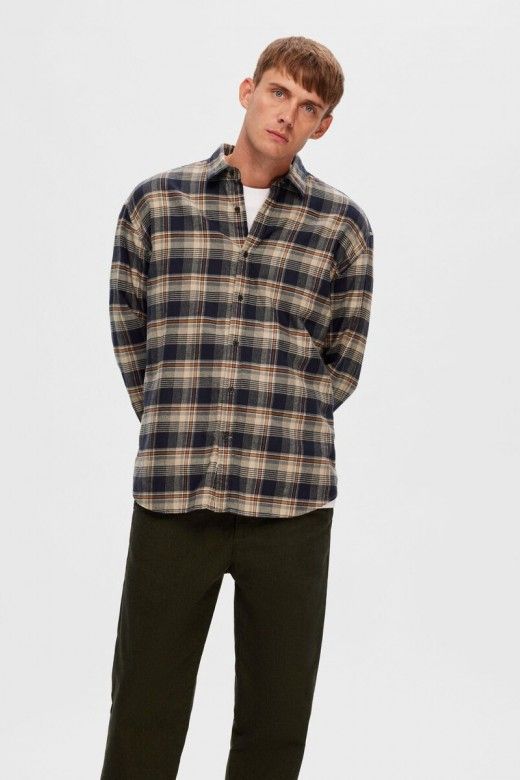 Camisa RegOwen-Flannel xadrez SELECTED