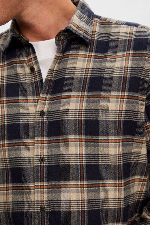 Camisa RegOwen-Flannel xadrez SELECTED