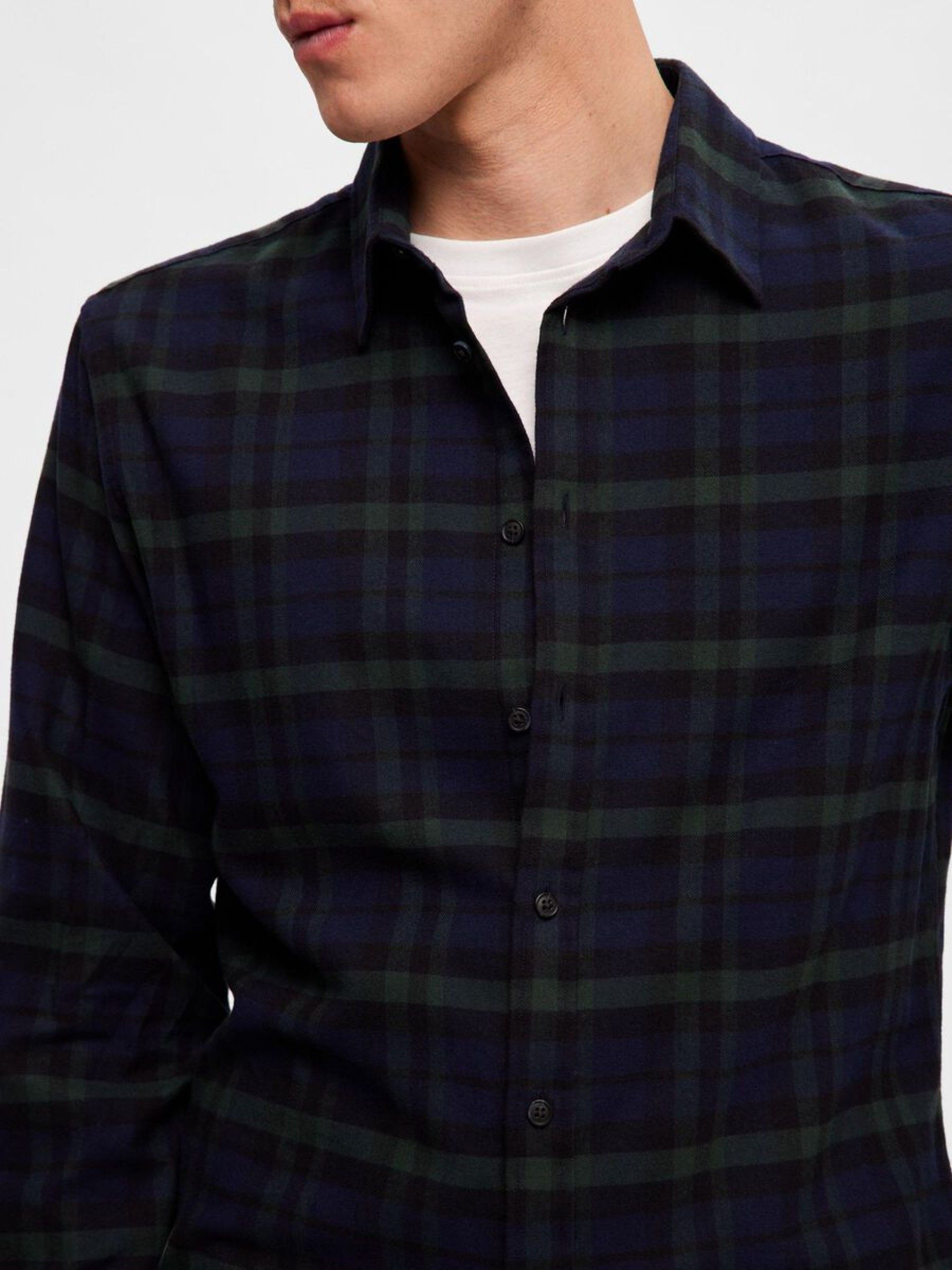 Camisa SLIM-OWEN-FLANNEL SELECTED
