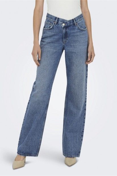 Calça Mulher Jeans RIGA HW WIDE ONLY
