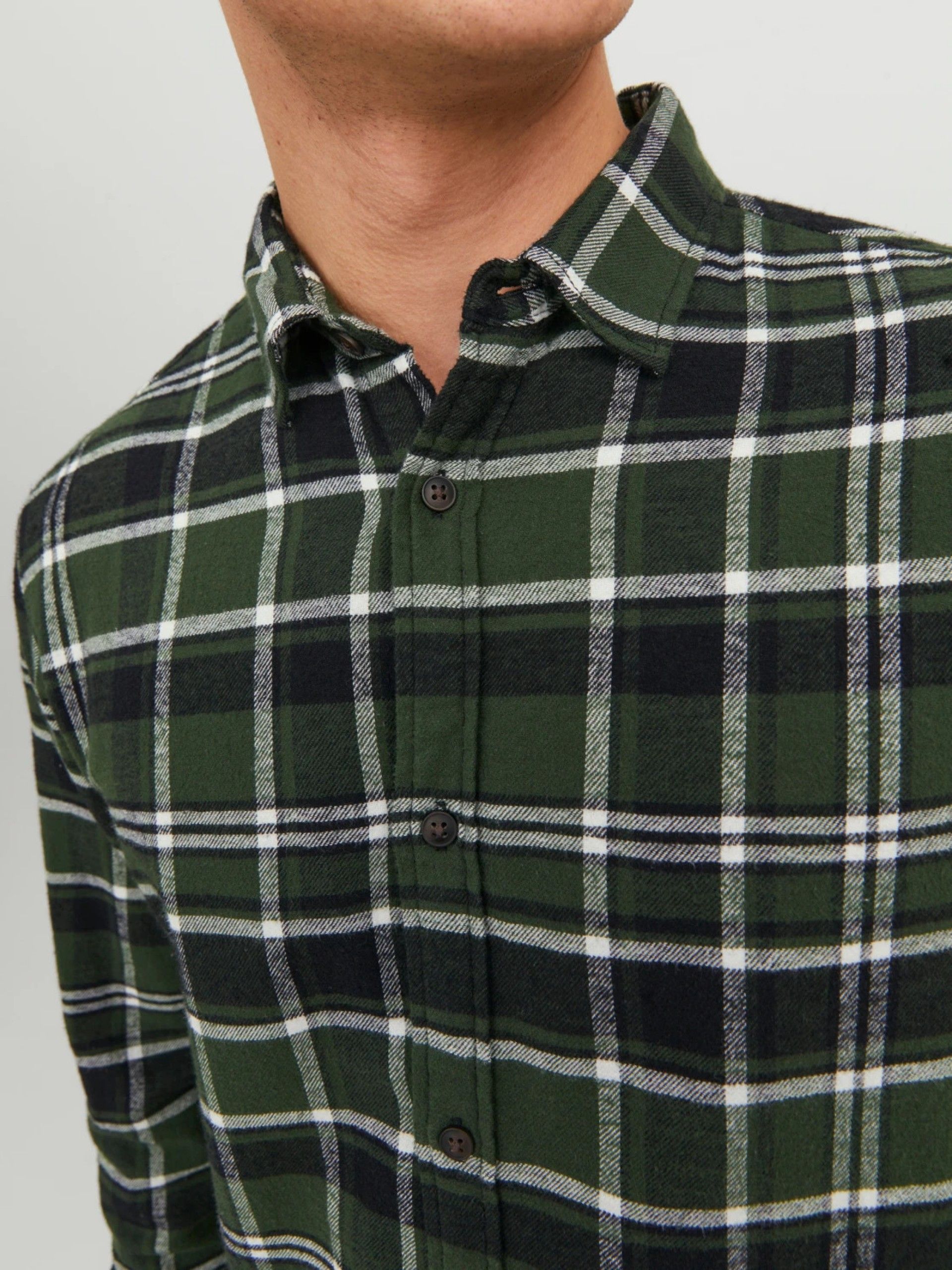 Camisa Flanela Xadrez PLAIN Jack Jones