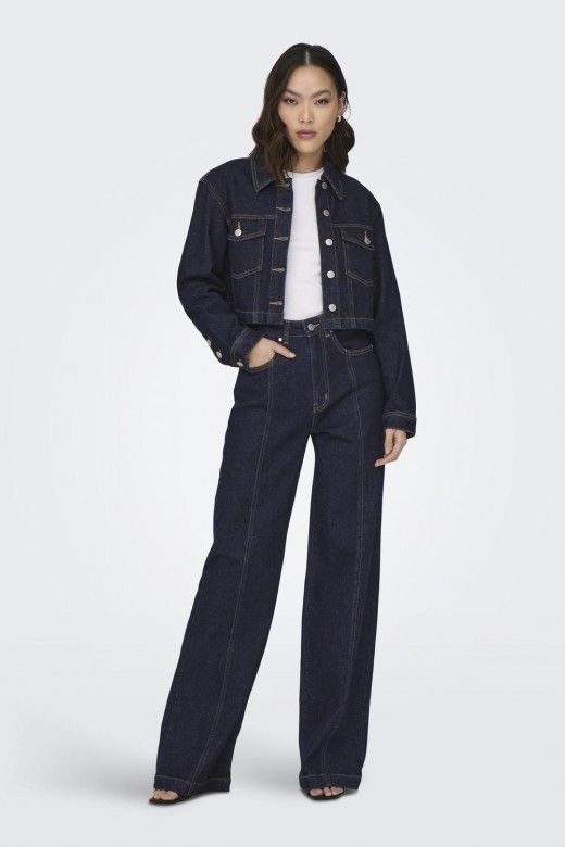 Casaco Mulher Jeans HEATHER ONLY Casaco Mulher Jeans HEATHER ONLY