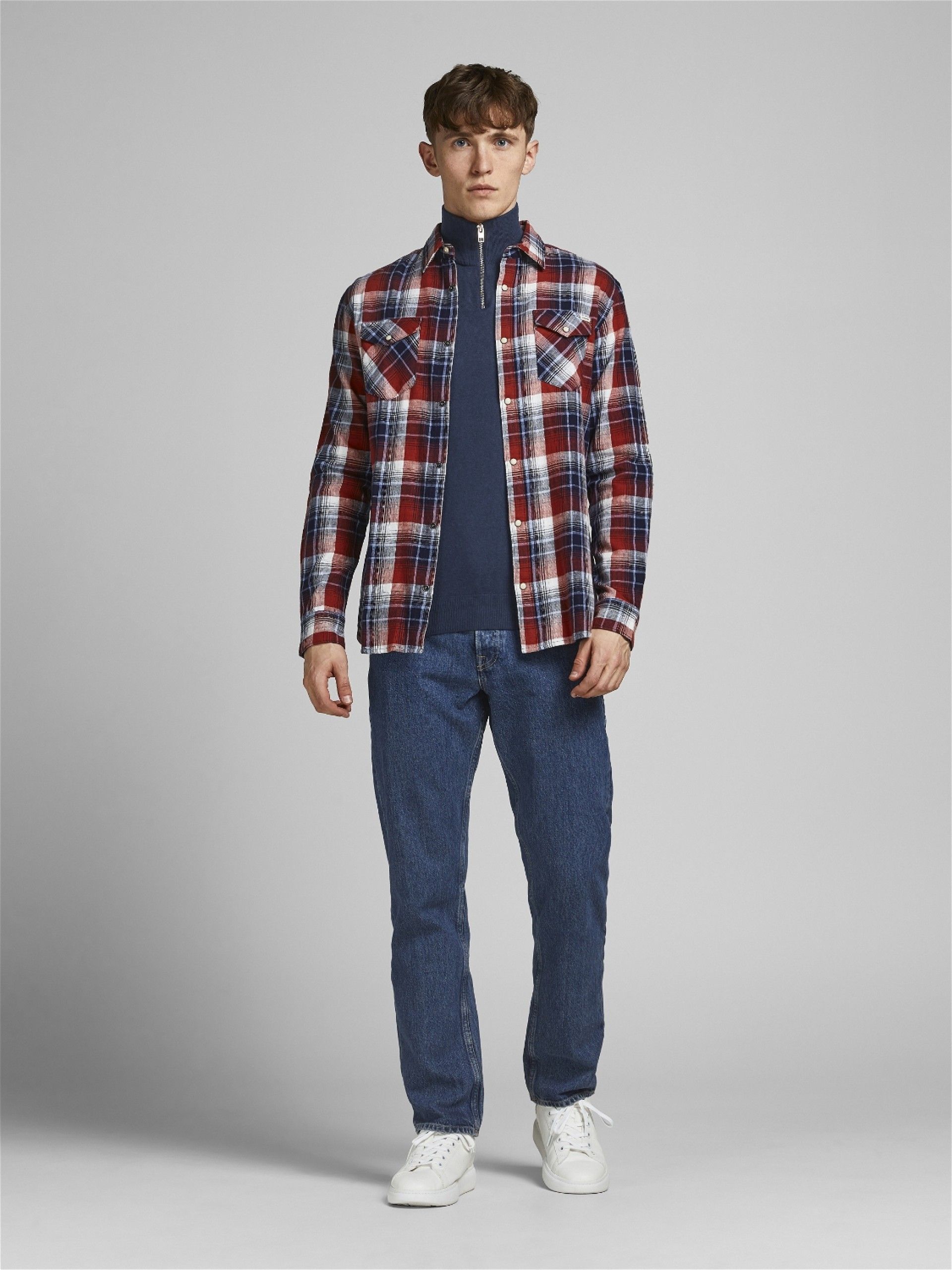 Camisola Homem EMIL Zip Jack Jones