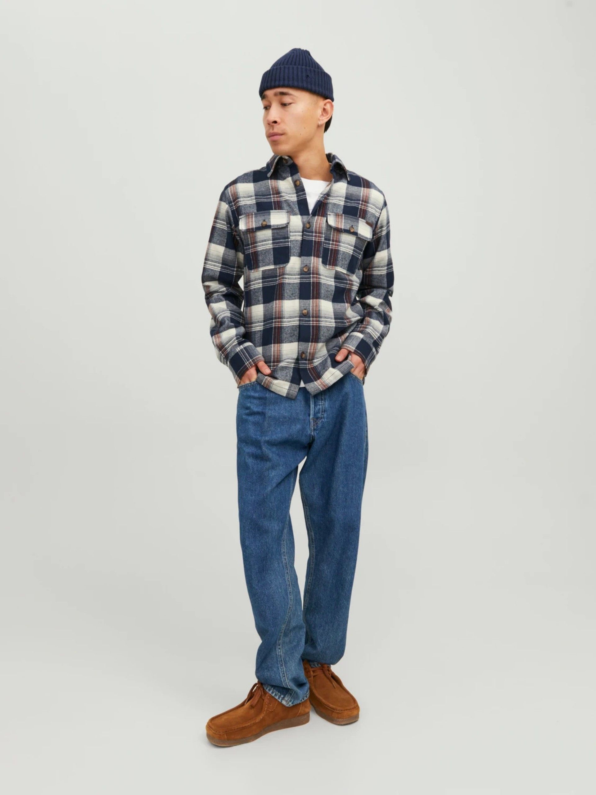 Camisa Homem Flanela Xadrez DARREN Jack Jones