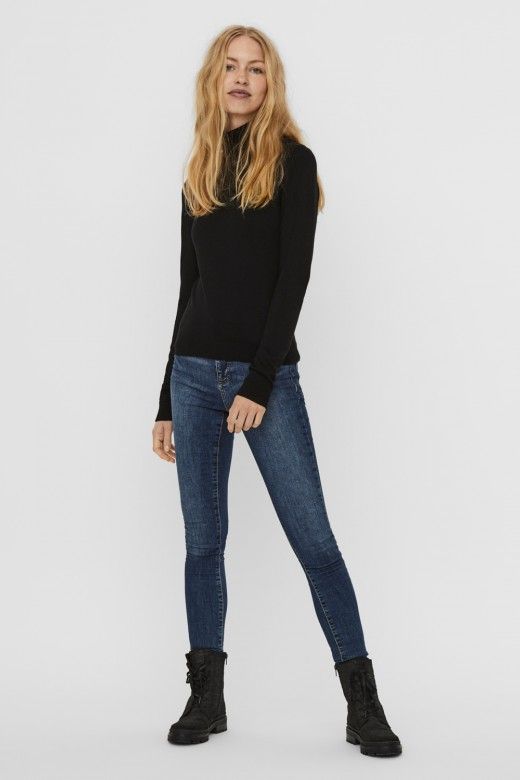 Camisola Mulher Gola Alta GLORY VERO MODA Camisola Mulher Gola Alta GLORY VERO MODA