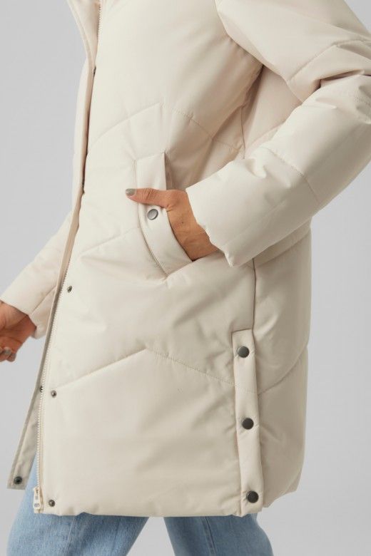 Parka Mulher Capuz Acolchoado WILLA VERO MODA Parka Mulher Capuz Acolchoado WILLA VERO MODA