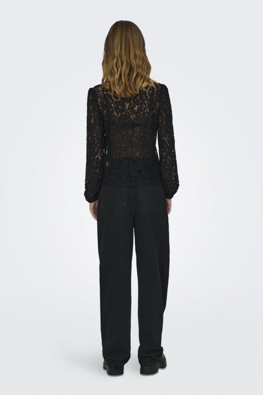 Blusa KRIZIA V Renda ONLY Blusa KRIZIA V Renda ONLY