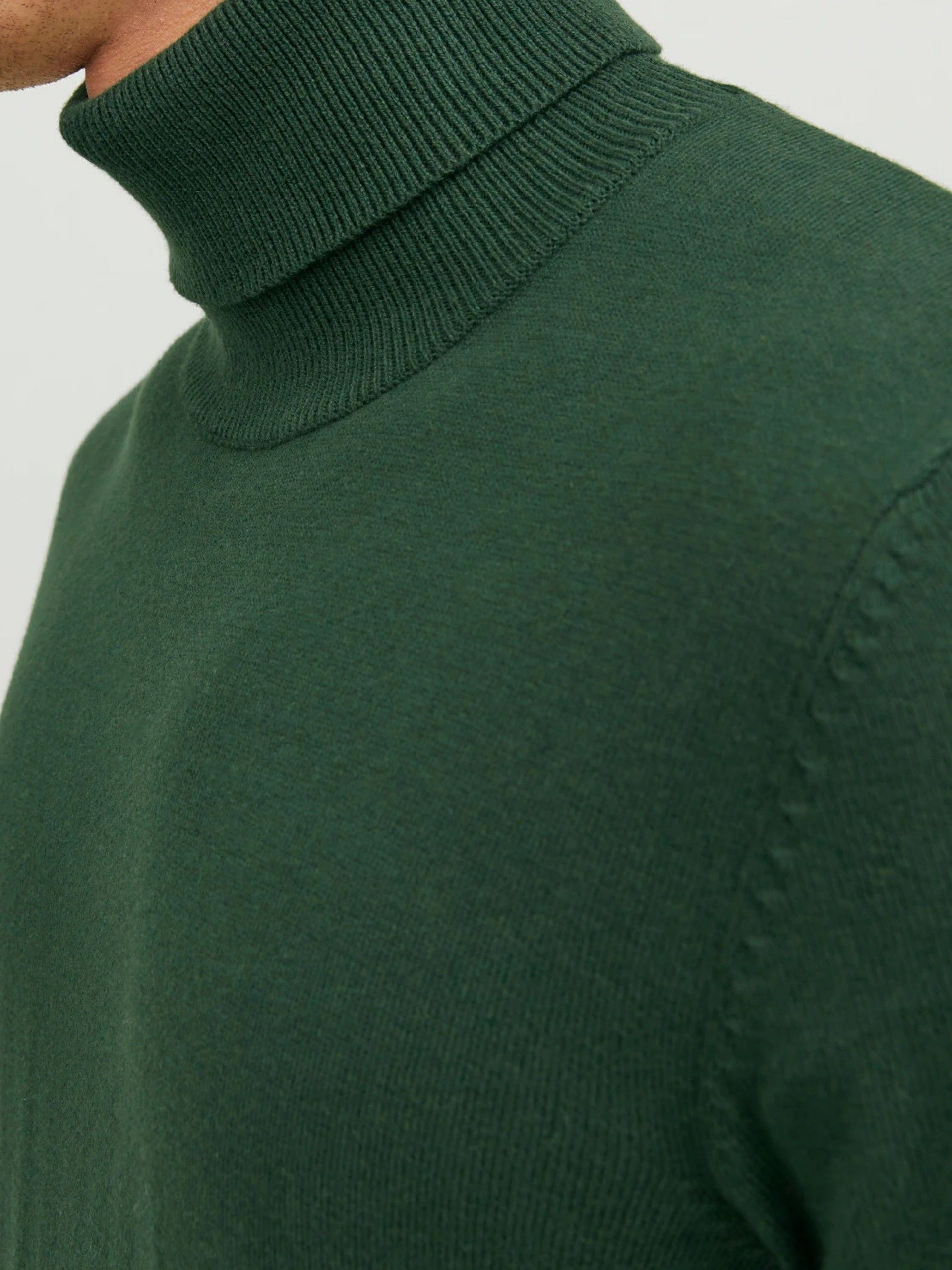 Malha Homem Gola Alta Emil Roll Jack Jones