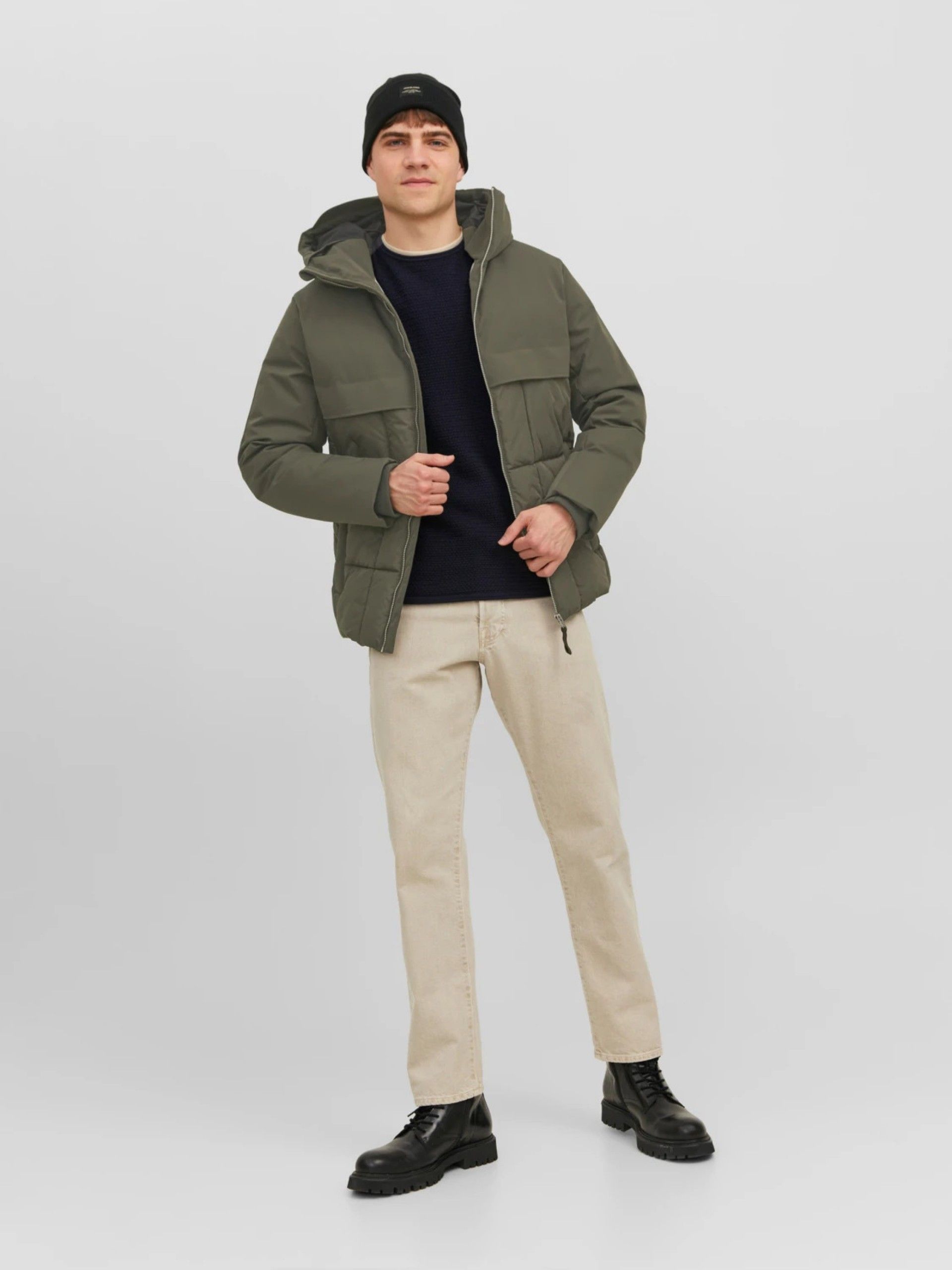 Casaco Homem BLADENVER HIBRID Puffer Jack Jones