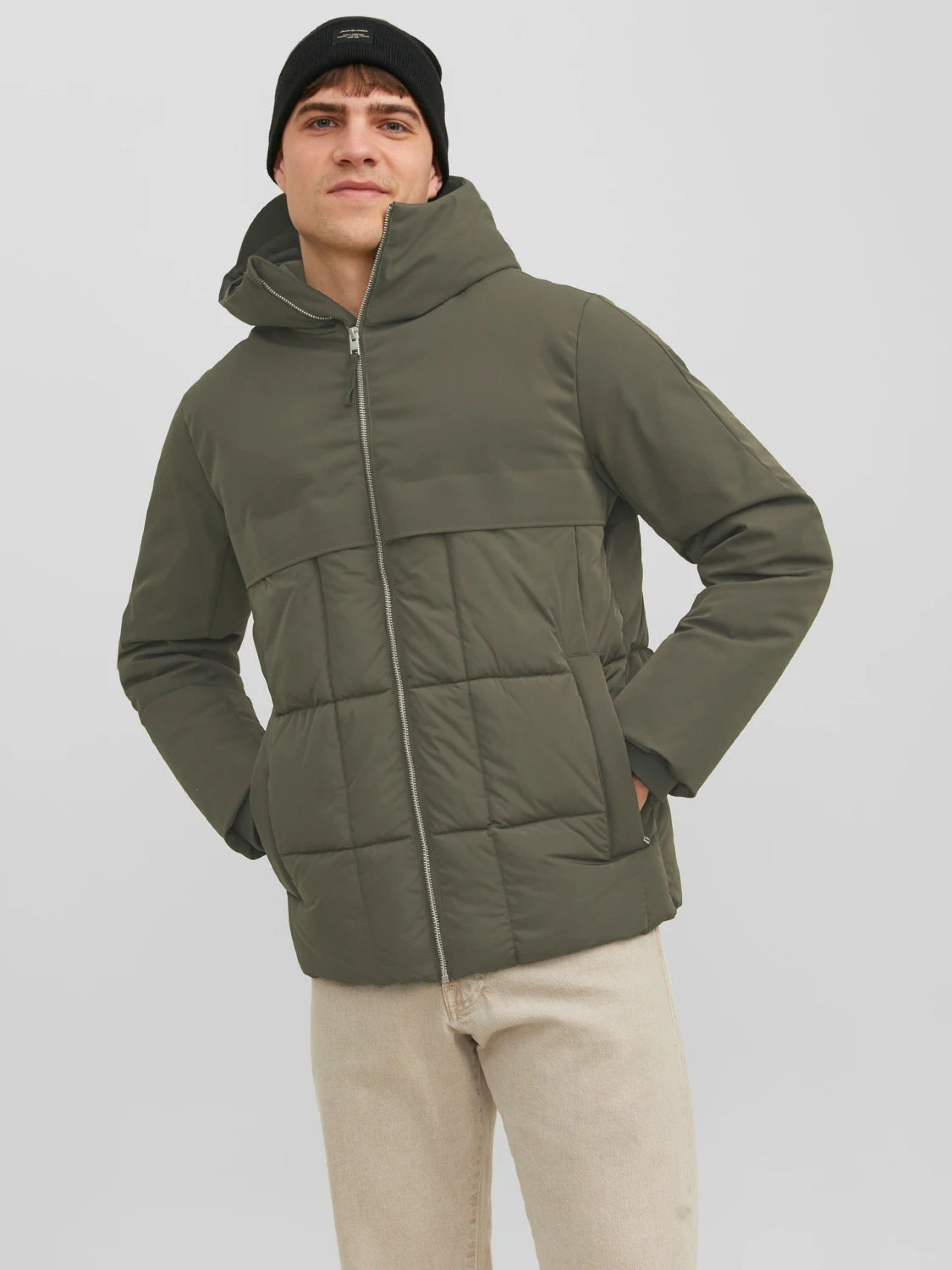 Casaco Homem BLADENVER HIBRID Puffer Jack Jones