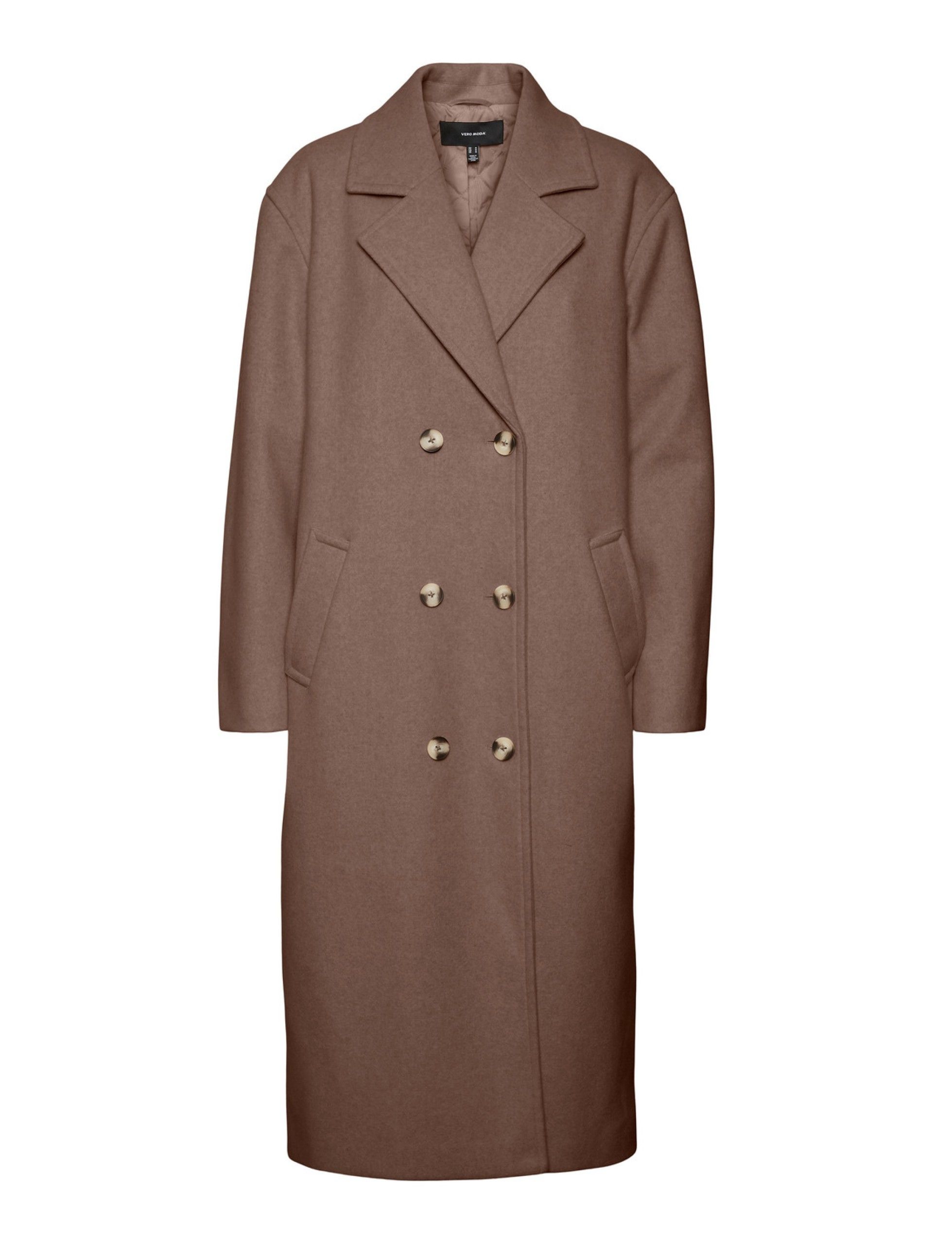 Casaco Mulher POPELLY Wool Long VERO MODA