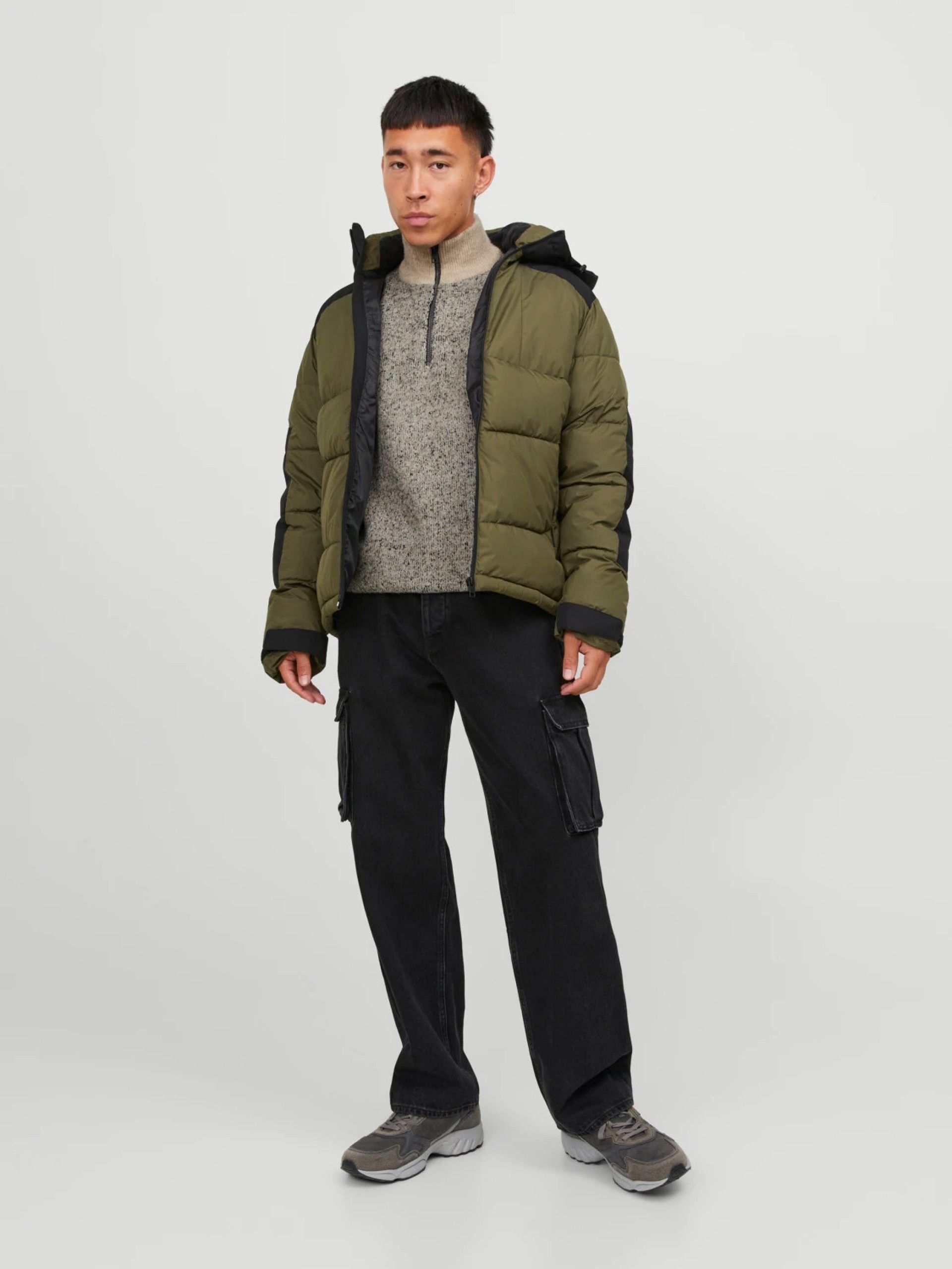 Camisola Homem SPACE Zip Mescla Jack Jones