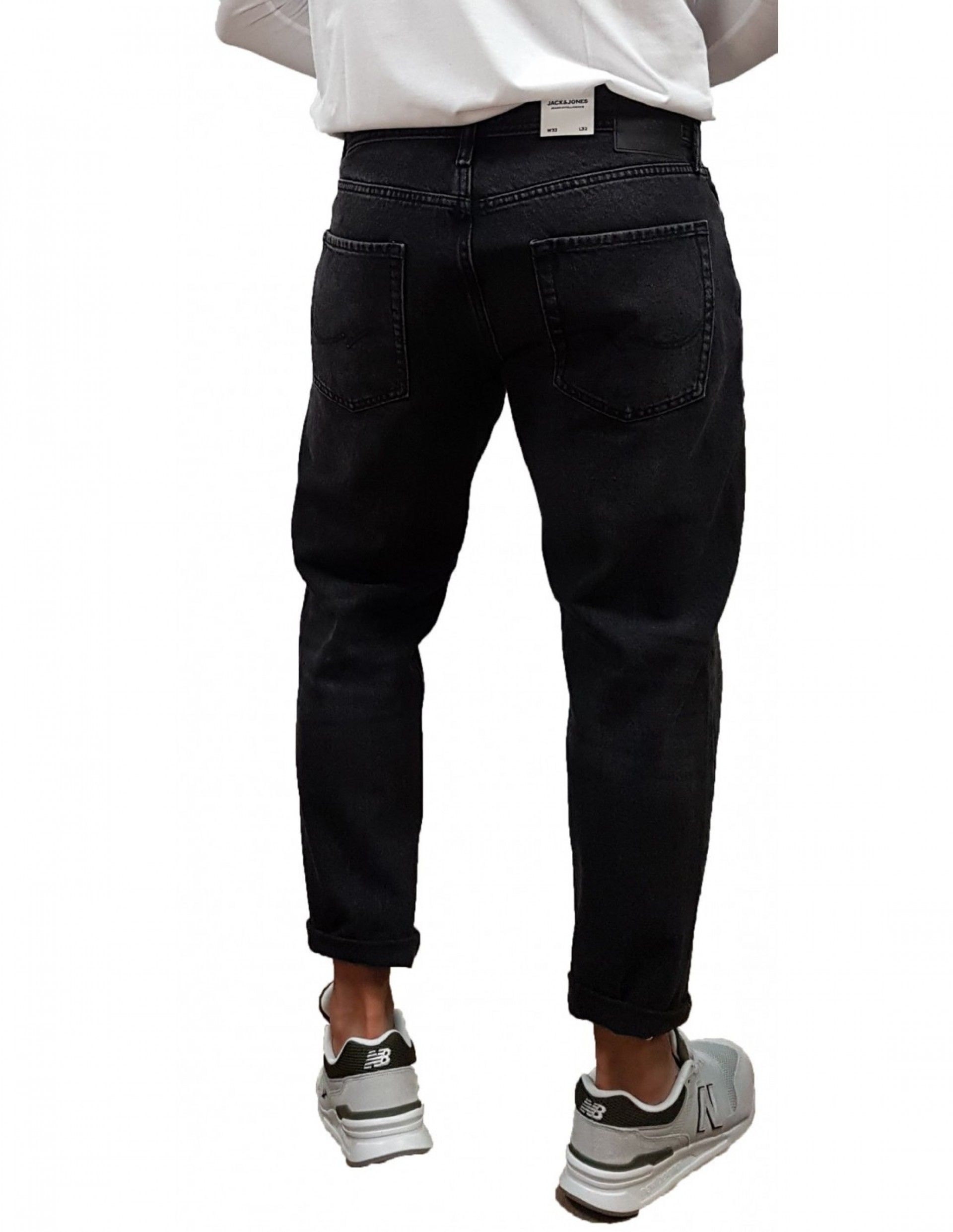 Calça Home Jeans Black FRANK Original Jack Jones