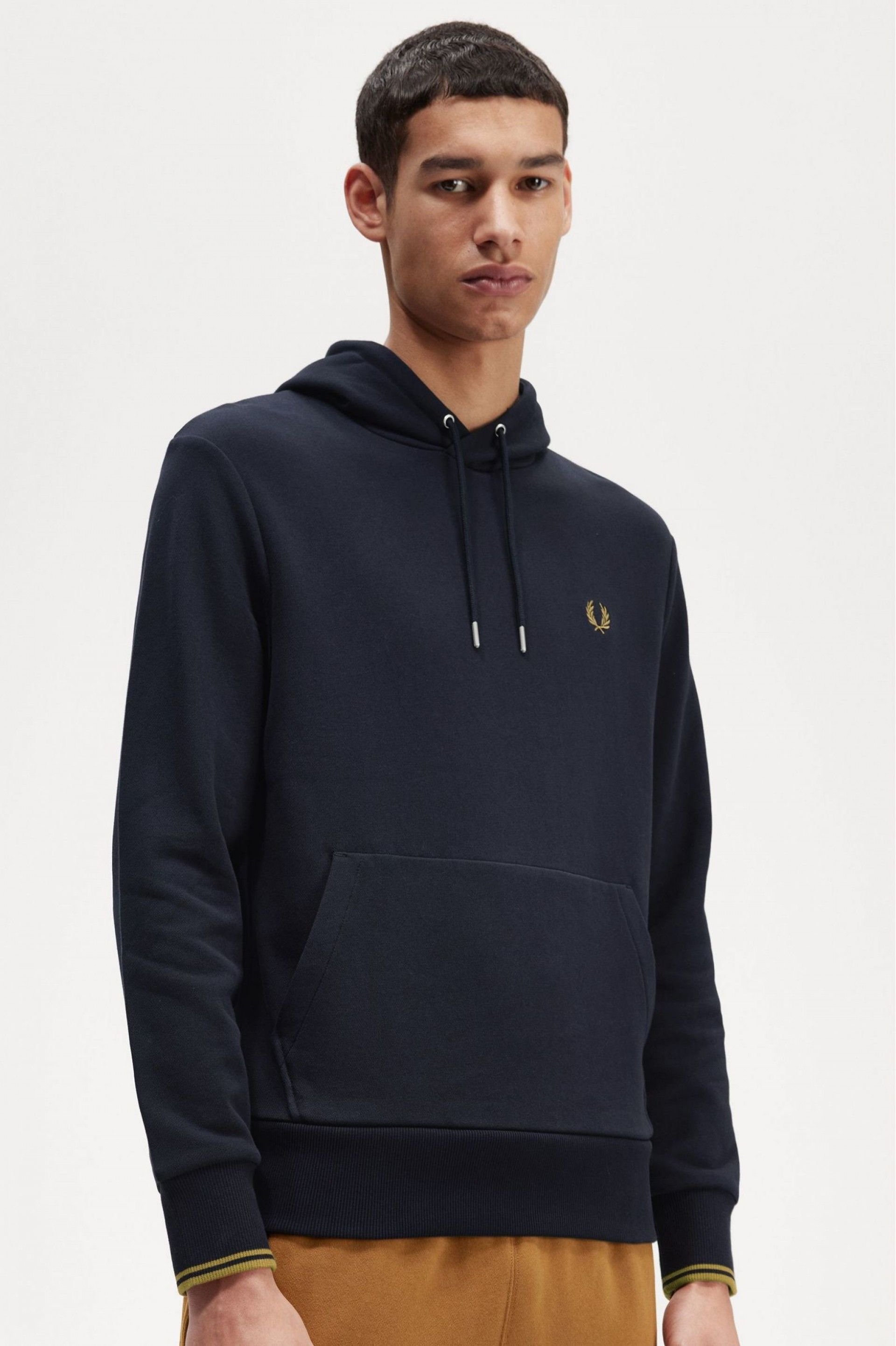 SWEAT HOMEM HOOD FRED PERRY