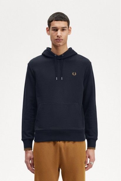 SWEAT HOMEM HOOD FRED PERRY