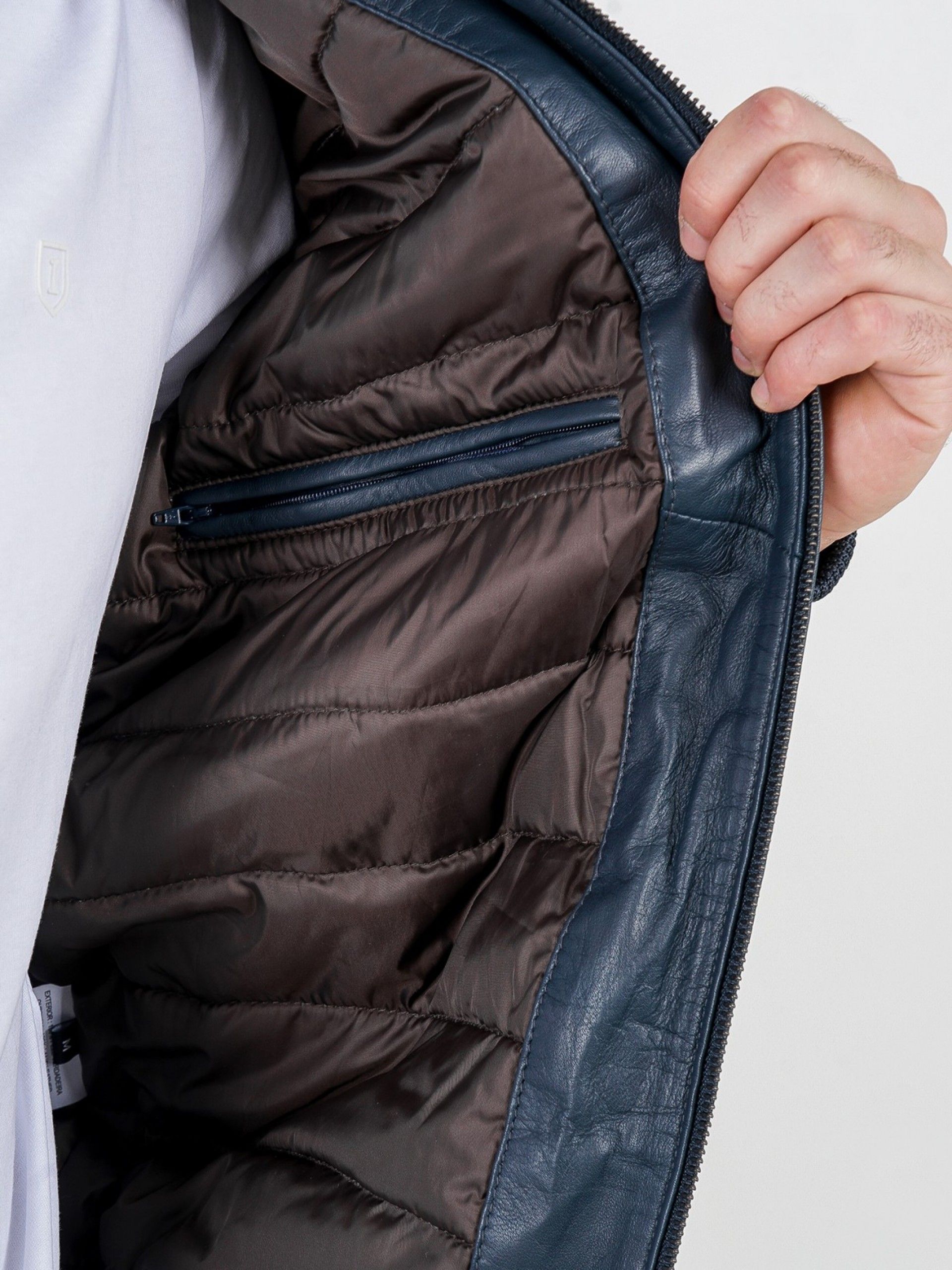 Casaco Homem Pele Genuina Suits Inc