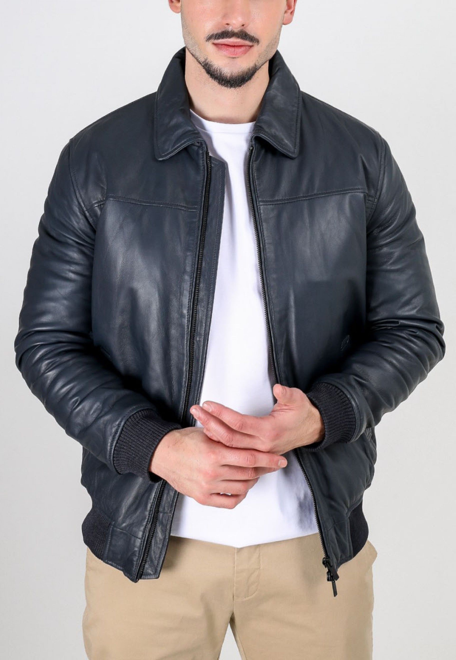 Casaco Homem Pele Genuina Suits Inc