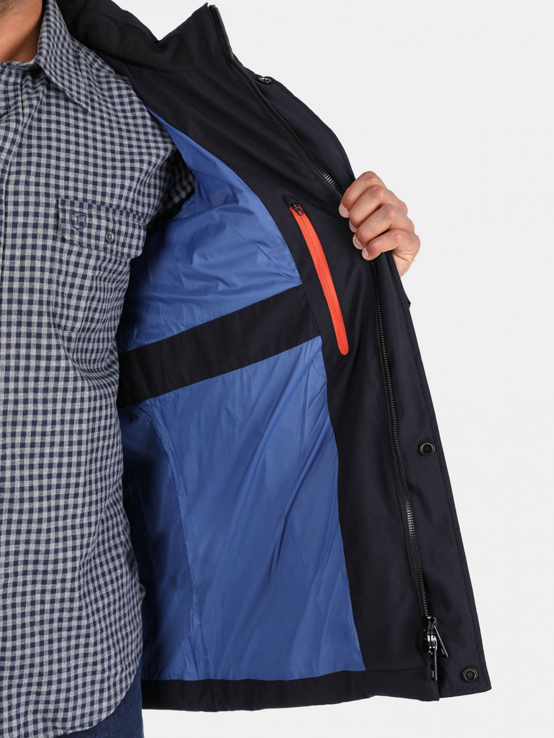 Casaco Homem KISPO Capuz Suits Inc