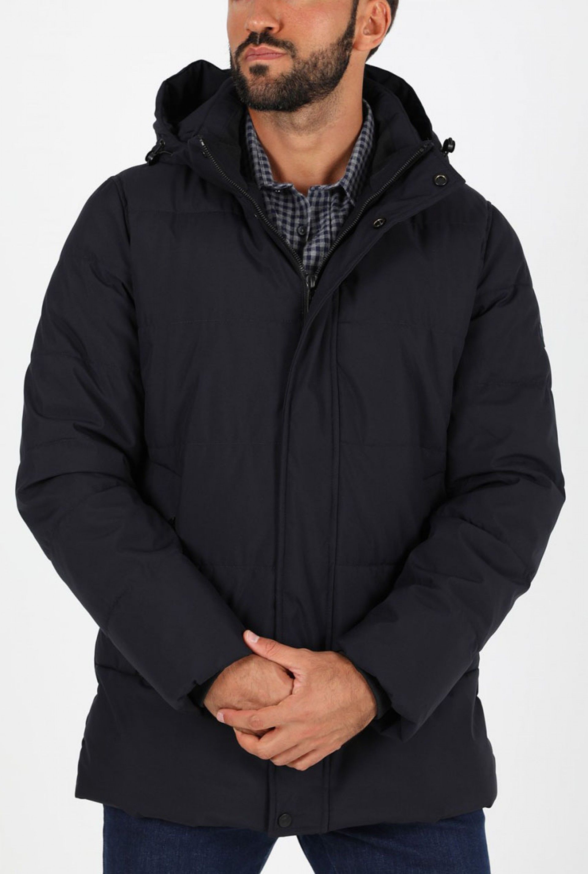 Casaco Homem KISPO Capuz Suits Inc