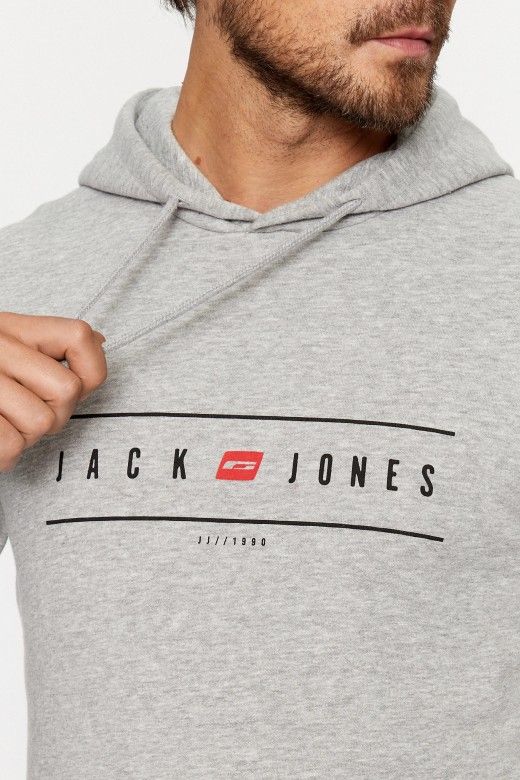 Sweat Homem Capuz ELLIOT Logo Jack Jones