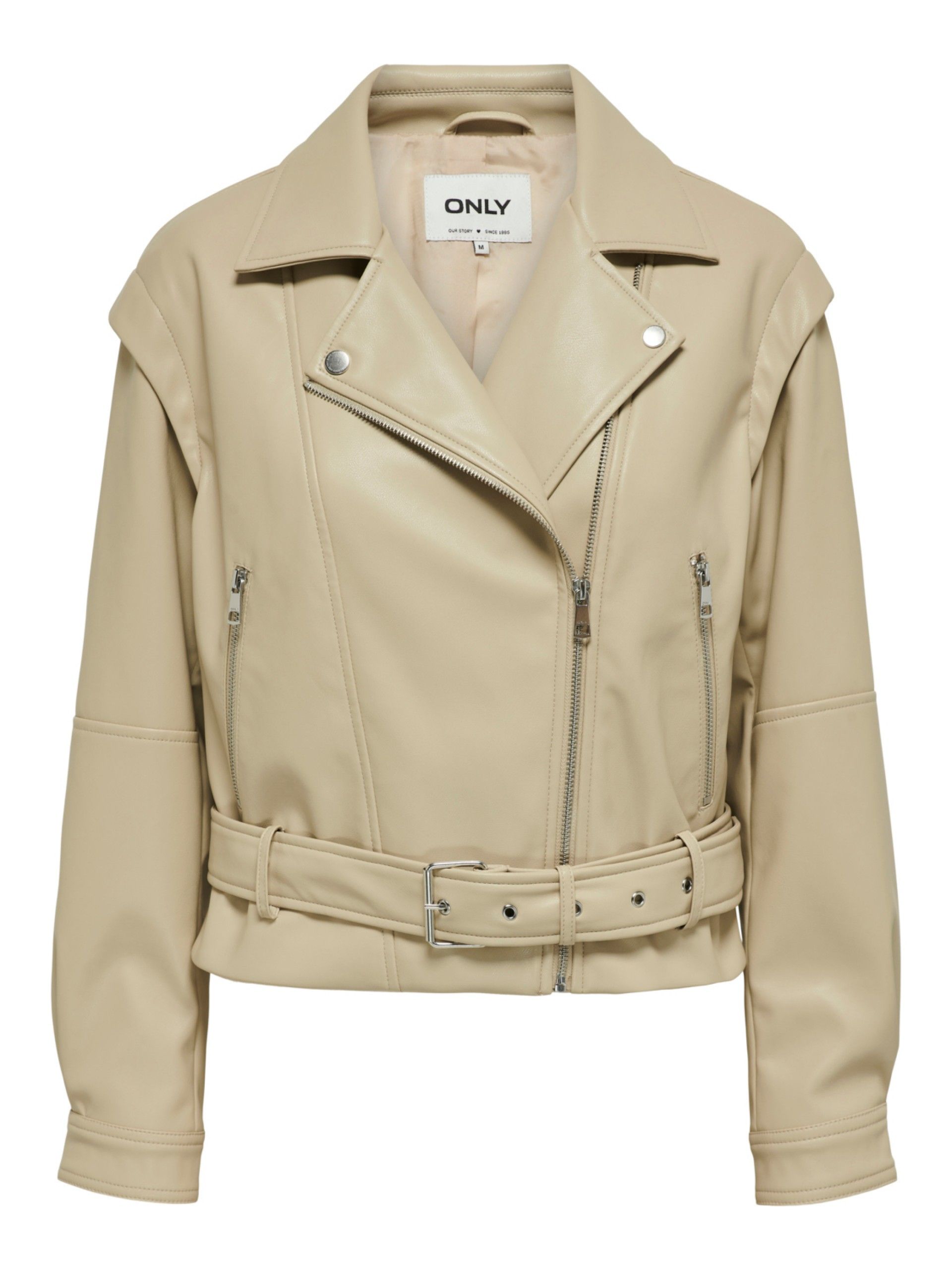 Casaco Mulher RAVEN Faux Leather Biker ONLY