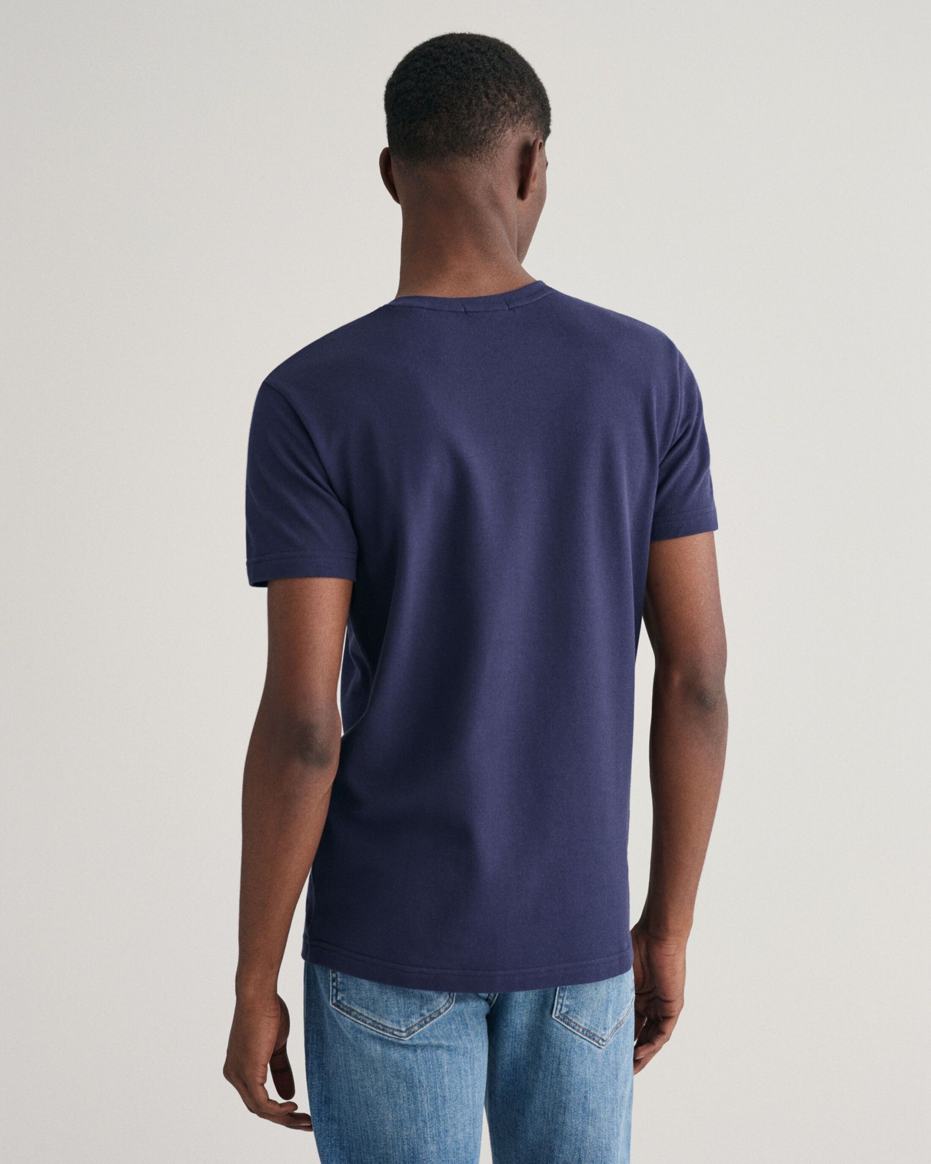 T-Shirt Homem GANT Pique Slim