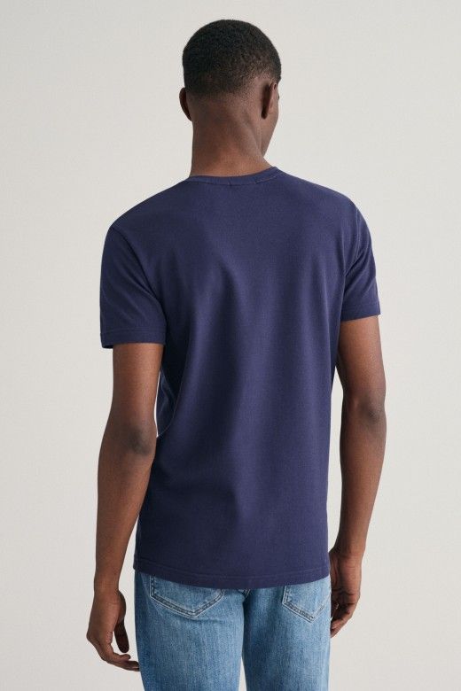 T-Shirt Homem GANT Pique Slim