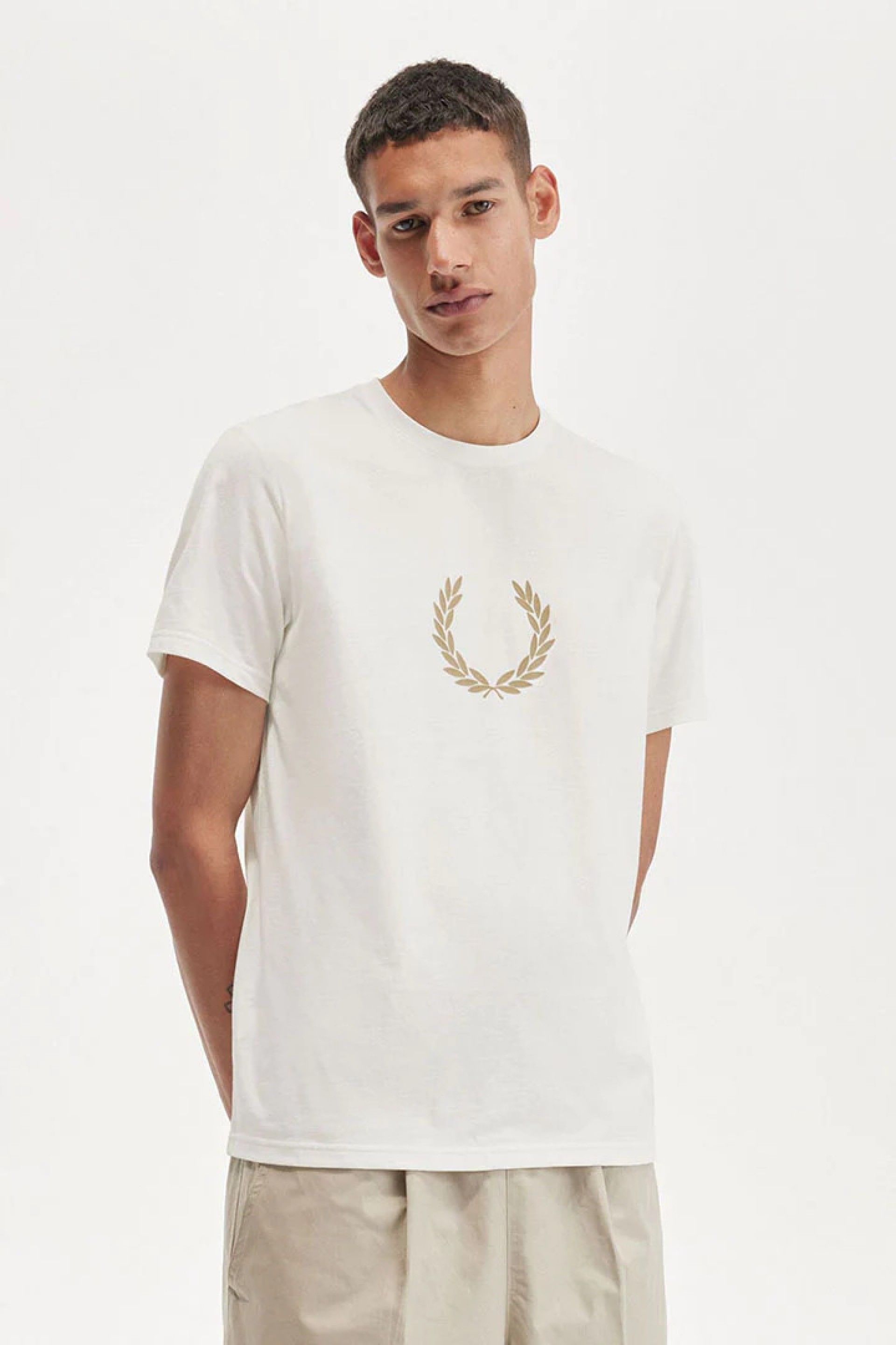 T-Shirt Homem Logo FRED PERRY