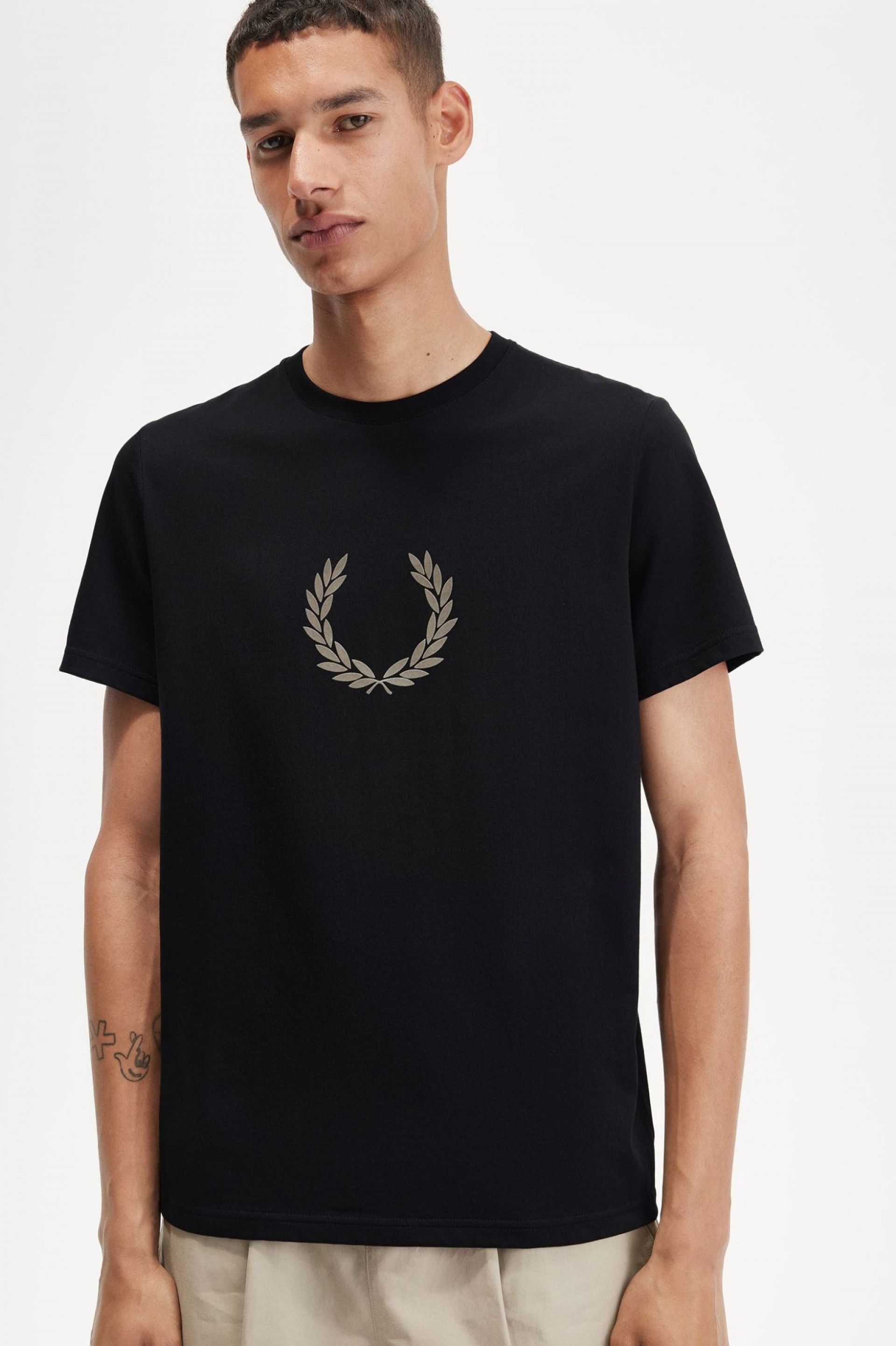 T-Shirt Homem Logo FRED PERRY