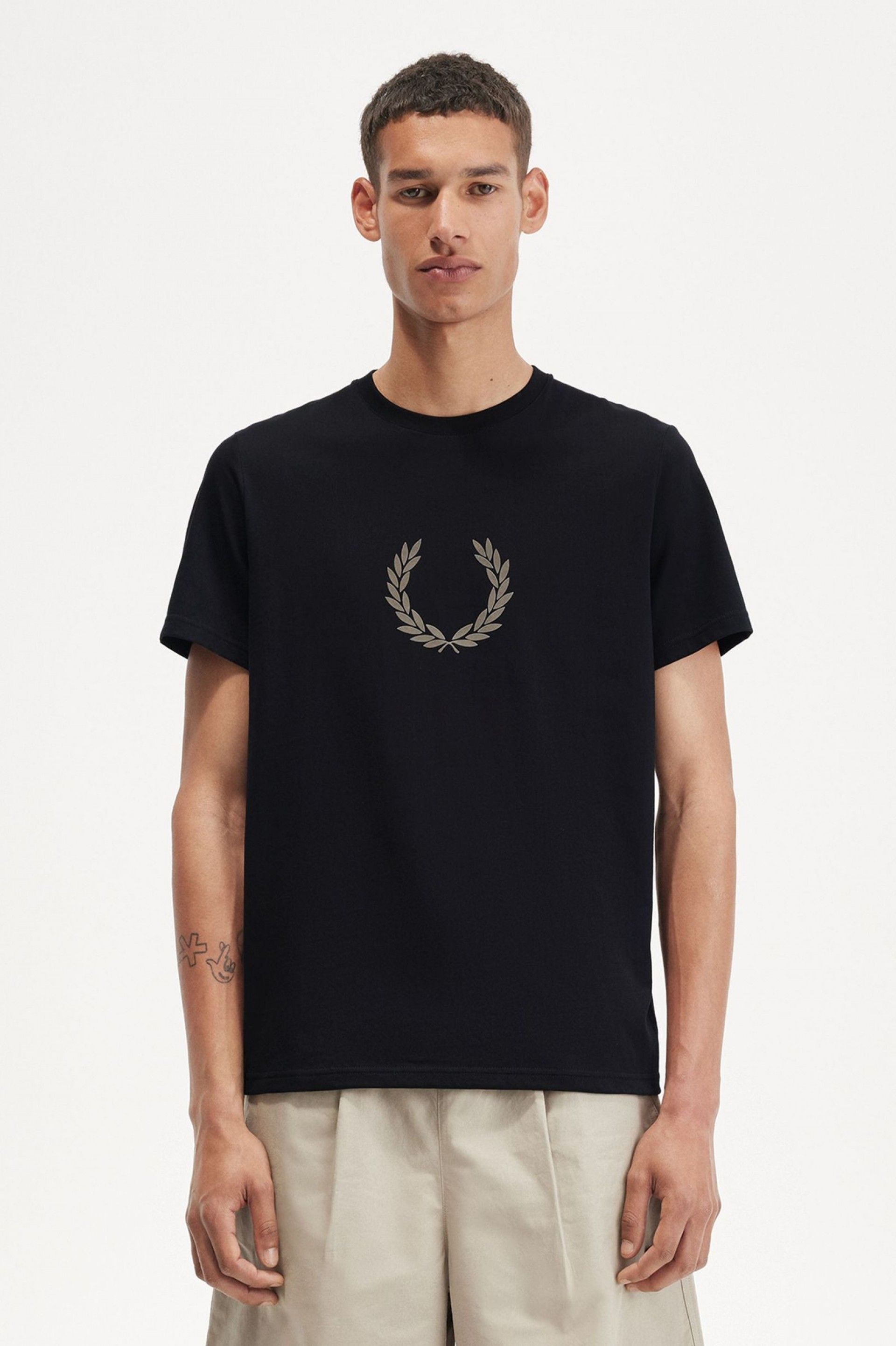 T-Shirt Homem Logo FRED PERRY